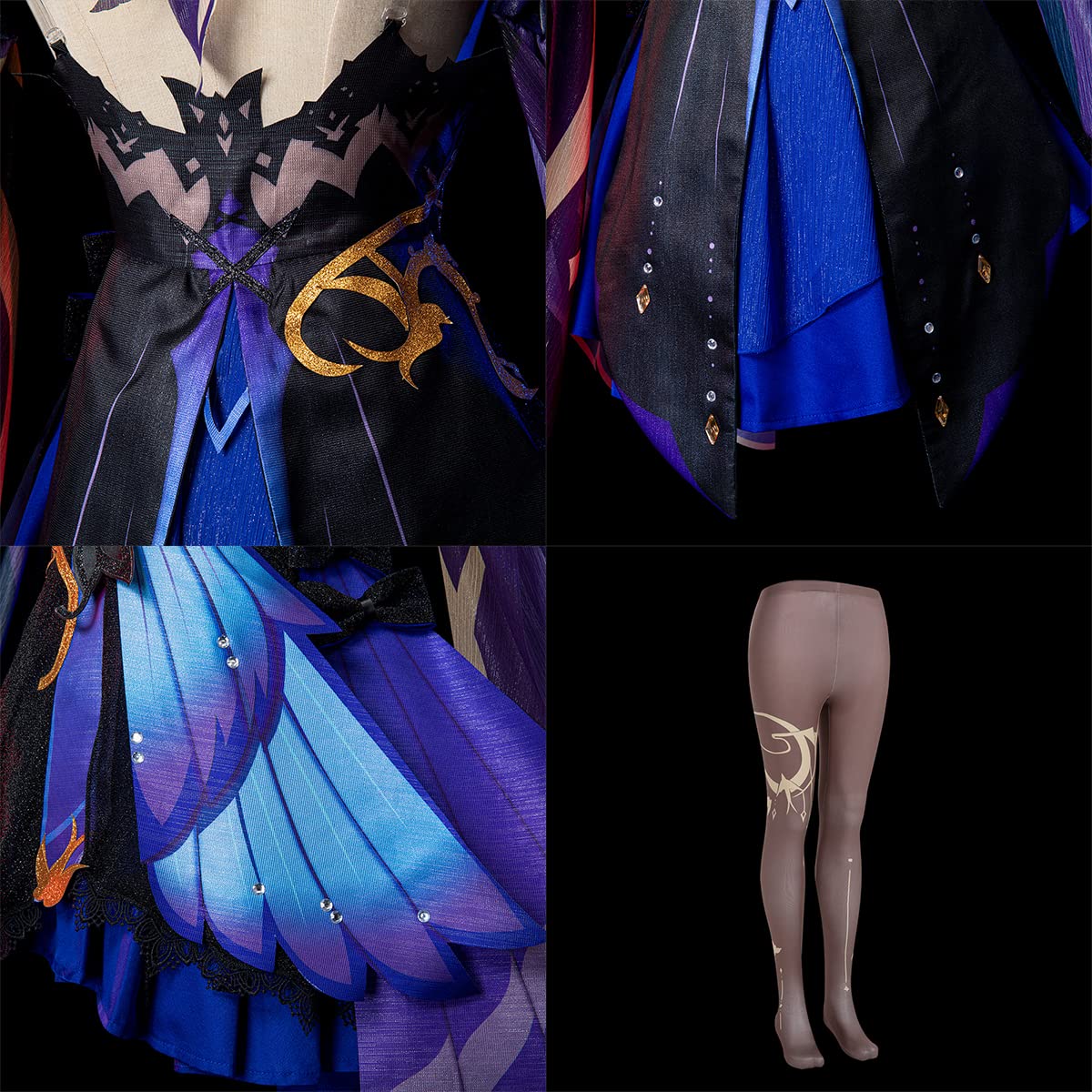 Genshin Impact Cosplay Costume Set - Game Character Uniform Outfit for Halloween, Anime Conventions & Themed Parties | National Style Inspired