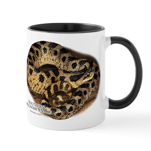 White/Black Inside - Southern Hognose Snake Mug