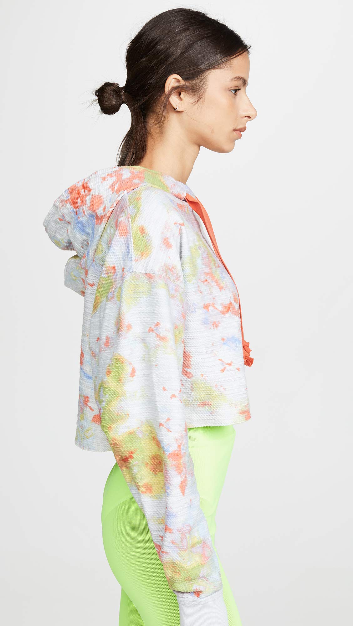 Free People Thinkin About You Tie Dye Hoodie - Women's Oversized Pullover Sweatshirt | Soft Cotton Blend | Casual Loungewear & Streetwear Fashion for Everyday Comfort