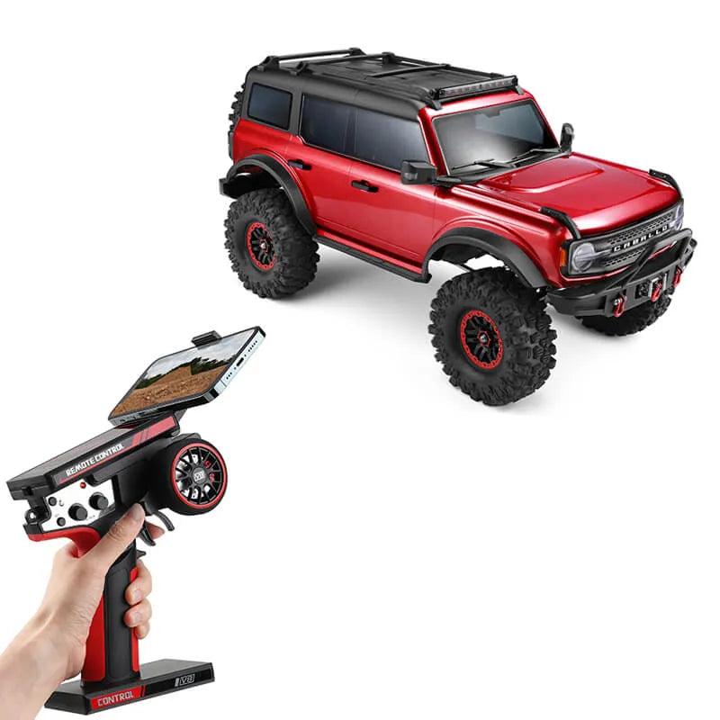 WLTOYS 104020 1/10 Scale 4WD RC Rock Crawler Off-Road Remote Control Car - Perfect for Outdoor Adventure, Rock Climbing & Trail Driving