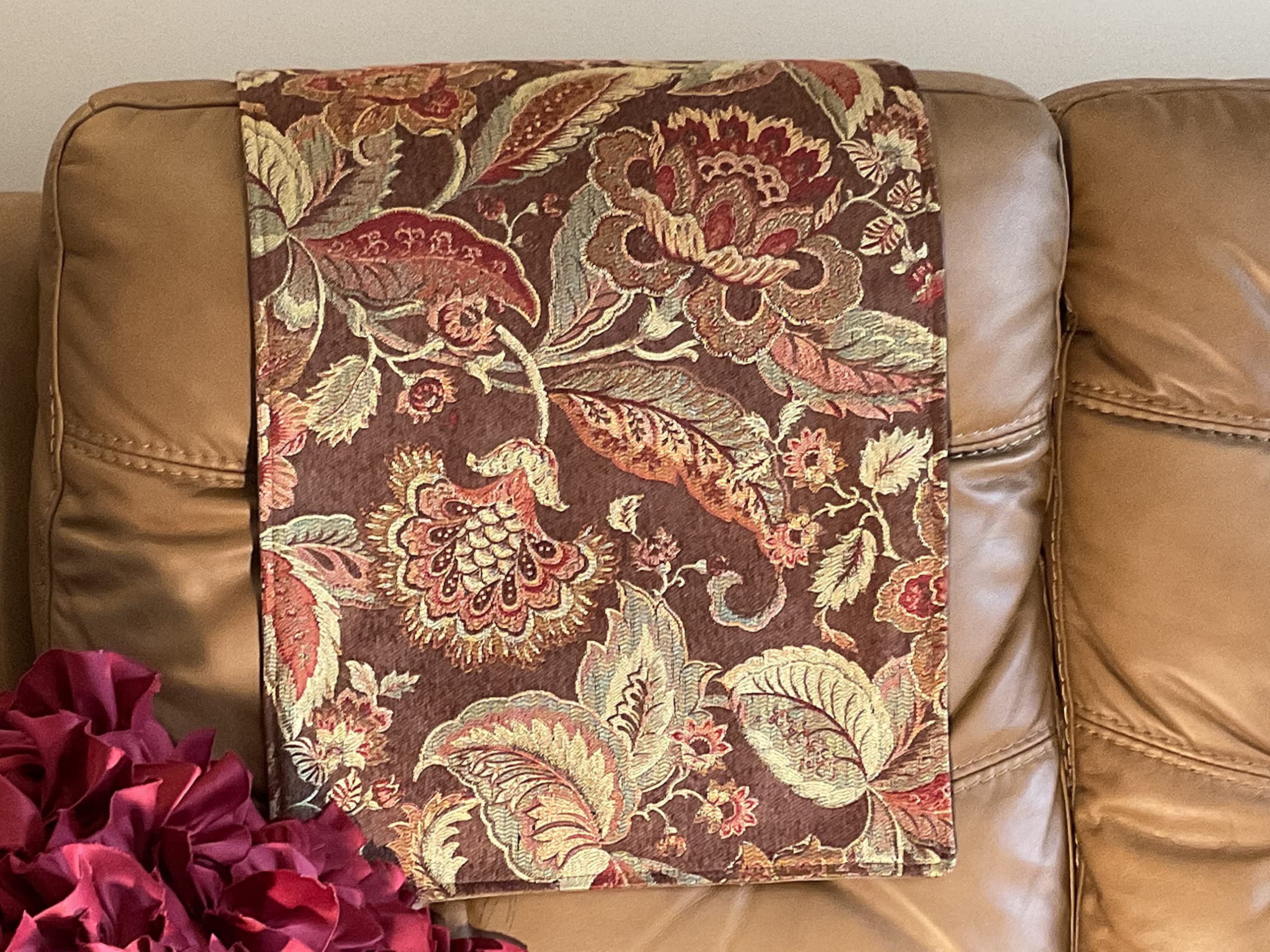 Premium Headrest Covers for Recliners - Universal Slipcovers for Chairs, Sofas, Loveseats & Office Furniture - Durable Furniture Protectors for Home Theater, Living Room & RV Decor