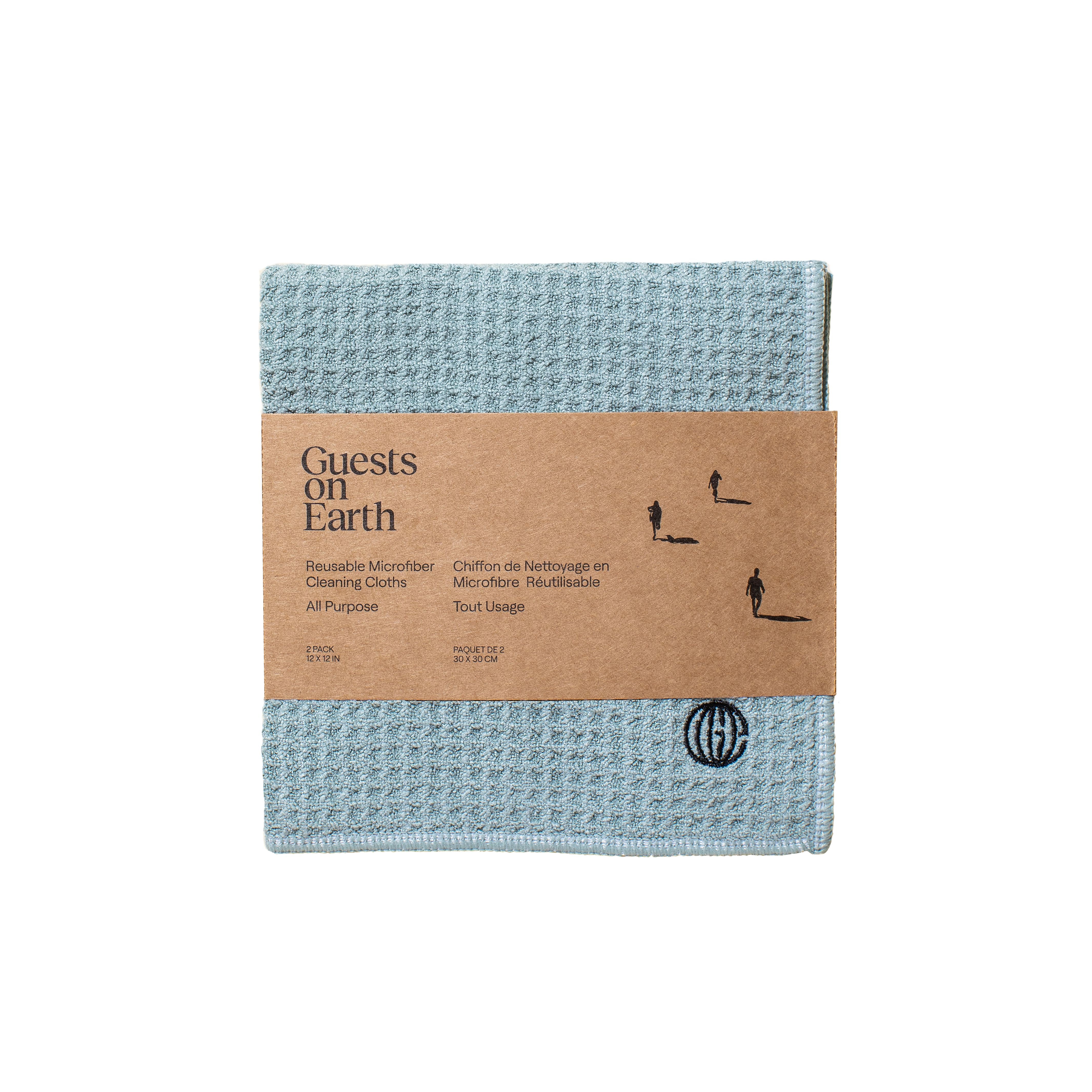 Premium Waffle Weave Microfiber Cleaning Cloths - Super Absorbent & Lint-Free for Kitchen, Car, Glass, Windows & Household Cleaning (Set of 3)