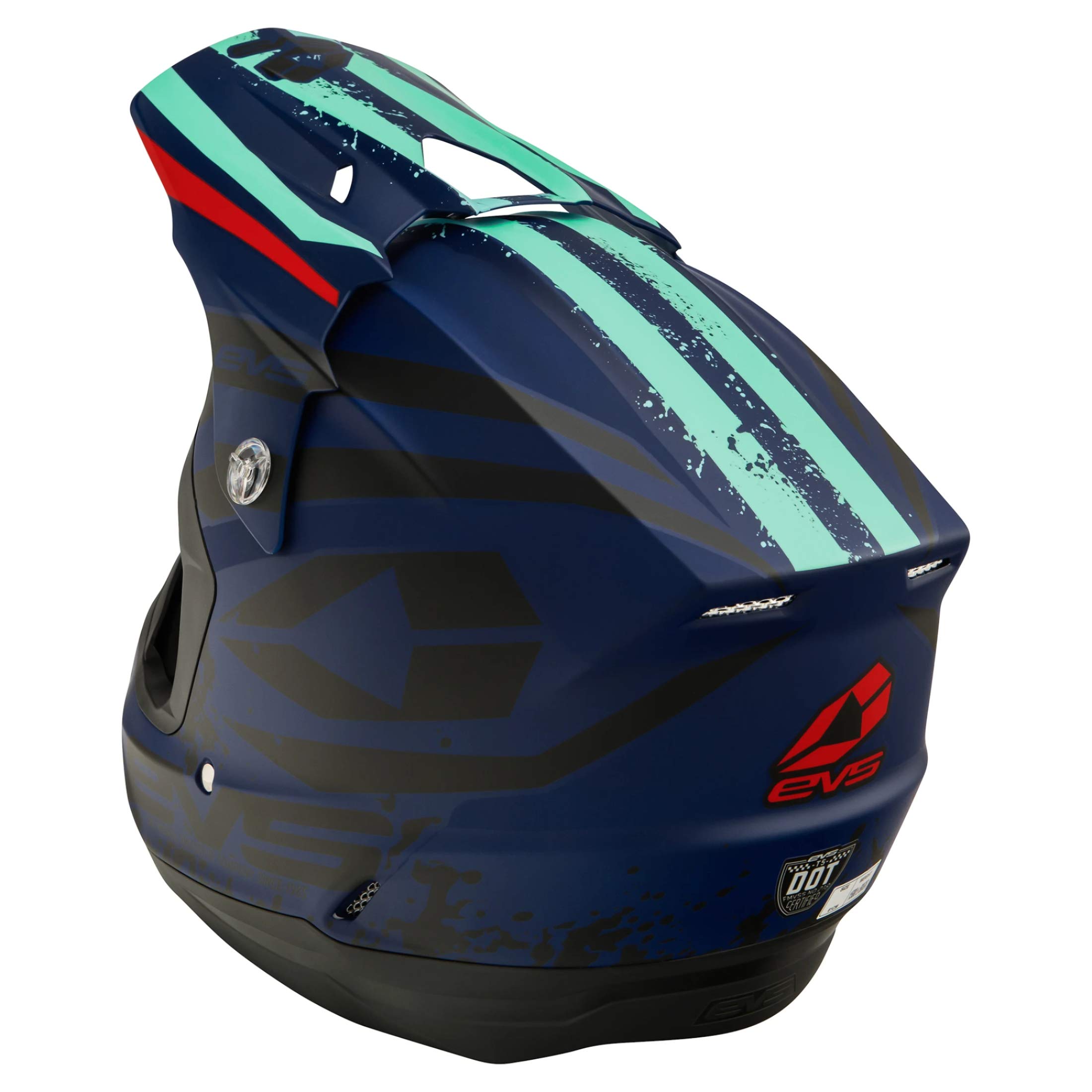 EVS Sports T5 Grappler Off-Road Full Face Motorcycle Helmet for Men & Women - DOT Certified Dirt Bike, ATV, MX Racing Helmet for Trail Riding & Adventure Motorcycling