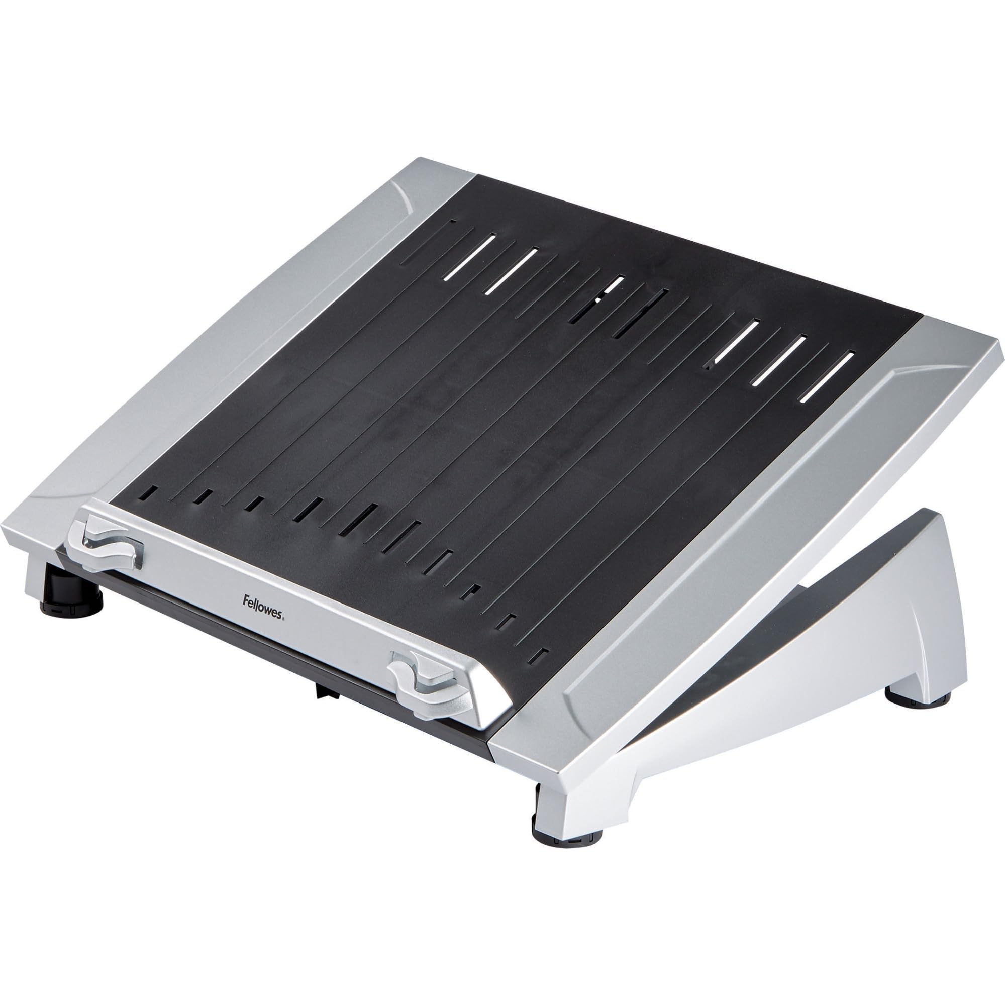 Fellowes FEL8036701 Ergonomic Notebook Stand for Laptops - Adjustable Height & Angle, Durable Aluminum - Perfect for Home Office, Workspace & Remote Work Setup