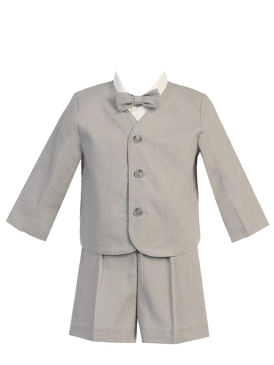 Premium Linen Eton & Shorts Set for Men - Breathable Summer Outfit | Beach Vacation, Casual Wear & Outdoor Activities