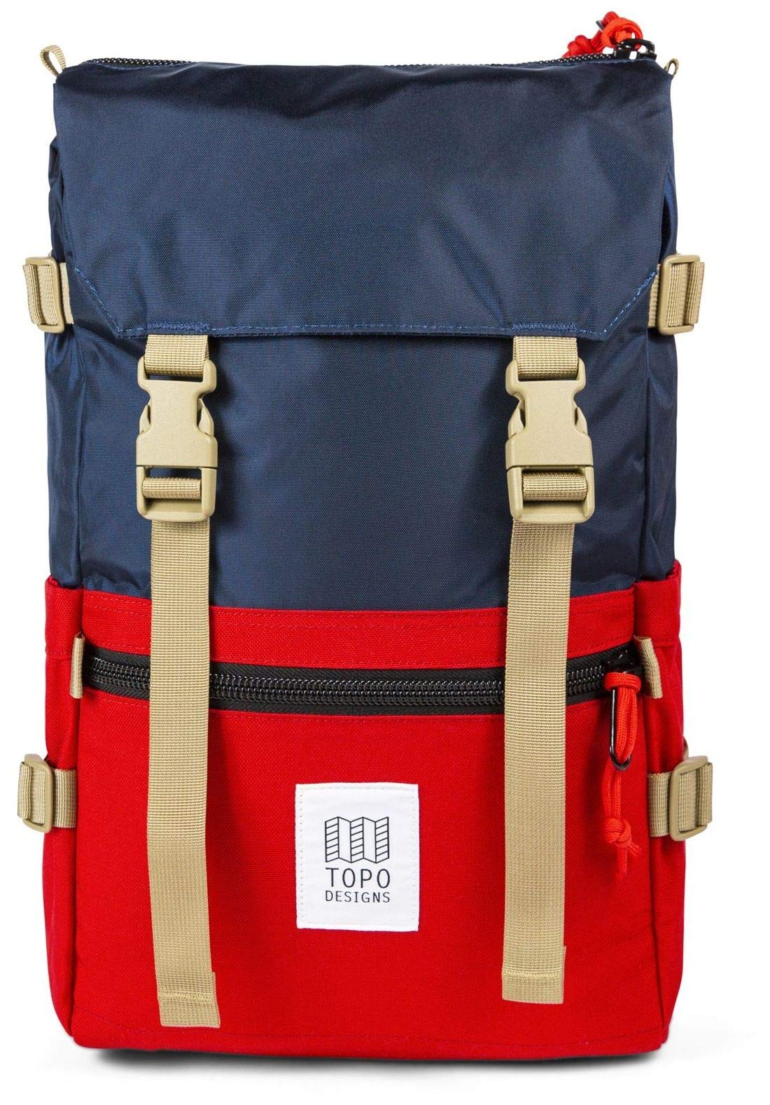 Topo Designs Rover Pack - Durable Everyday Backpack for Hiking, Travel & Commuting | Water-Resistant & Stylish Daypack for Men & Women | Perfect for Outdoor Adventures, Work & School