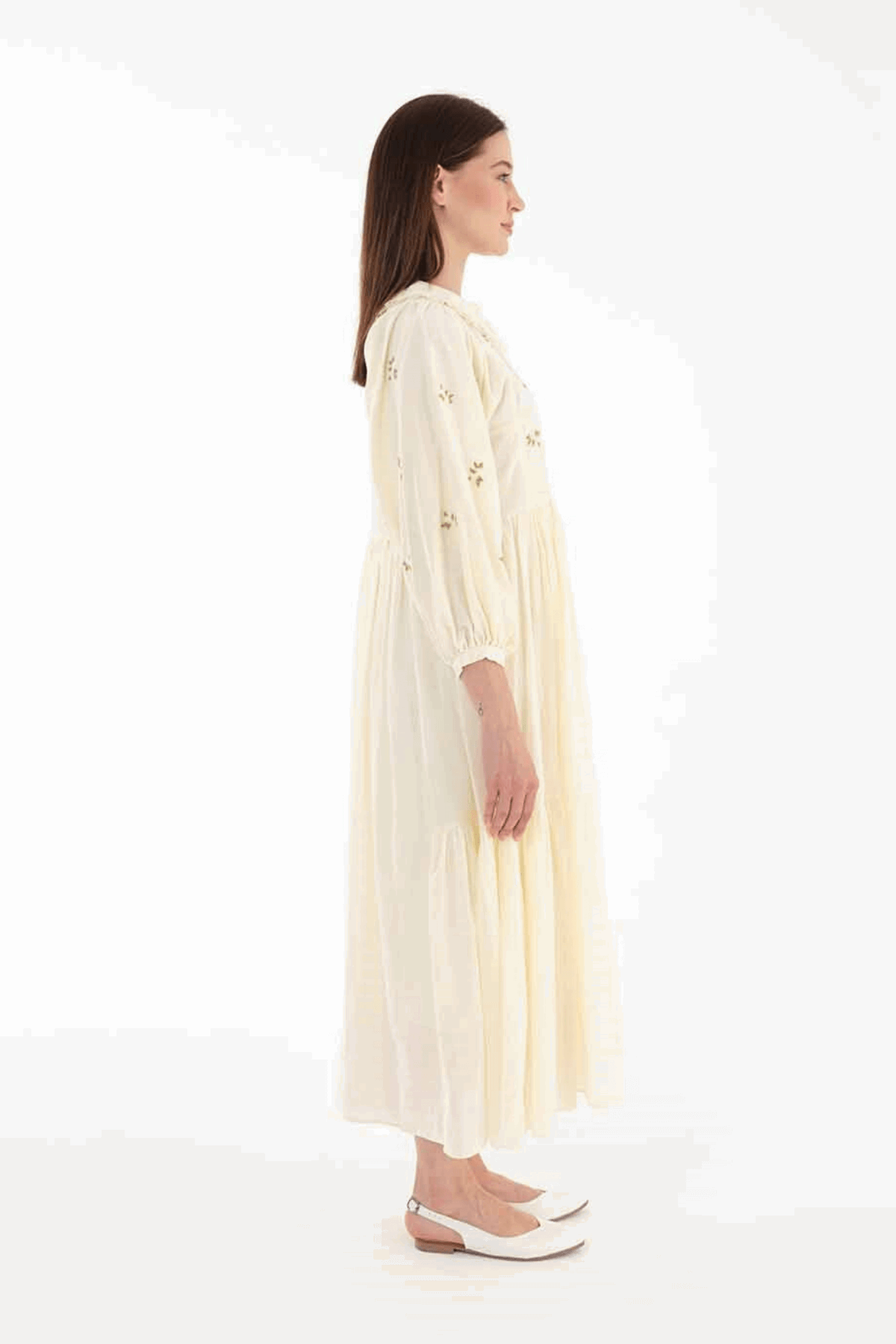 Bohemian Summer Dress for Women - 100% Cotton Flowy Maxi Dress | Beach, Vacation & Casual Wear