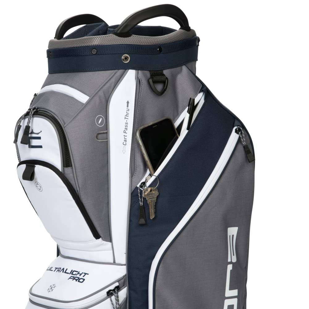 Cobra Golf 2022 Ultralight Pro Cart Bag - Lightweight Golf Stand Bag with 14-Way Divider, Cooler Pocket & Easy Glide Straps - Perfect for Golf Tournaments & Weekend Golfing