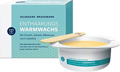 Hildegard Braukmann Warm Wax Hair Removal for Body Care - 150ml | At-Home Waxing Kit for Smooth Skin | Perfect for Legs, Arms, Bikini & Underarms