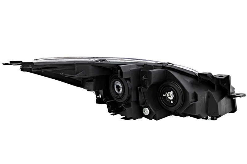 Mazda 3 Headlights Replacement Set - Halogen Headlamp Assembly for 2010-2011 Models (Driver & Passenger Side) - Perfect for Night Driving & Foggy Conditions