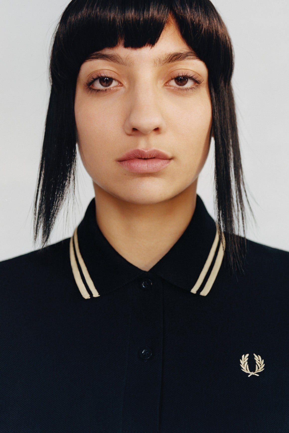 Authentic Made in England Fred Perry Women's Shirt - Classic Polo Style for Casual Wear, Office & Weekend Outfits