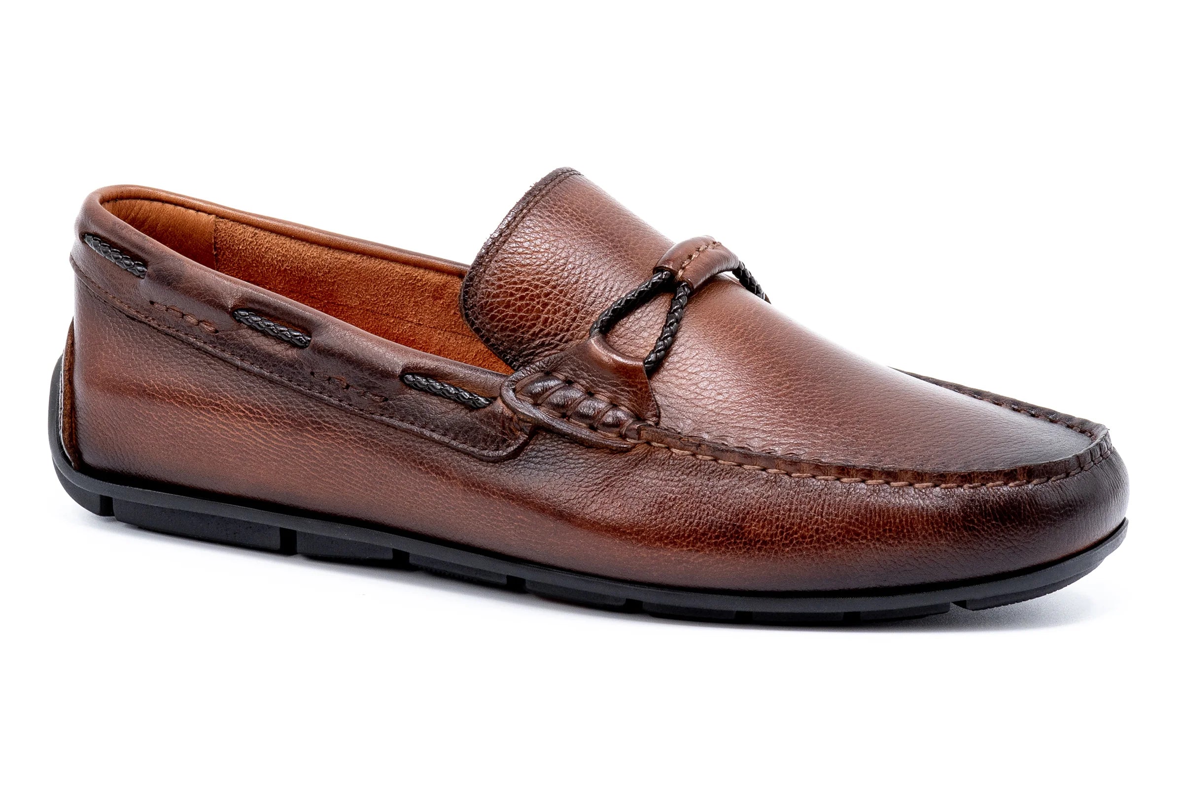 Martin Dingman Bourbon Bermuda Braid Loafer - Premium Men's Slip-On Shoes for Business Casual & Formal Wear