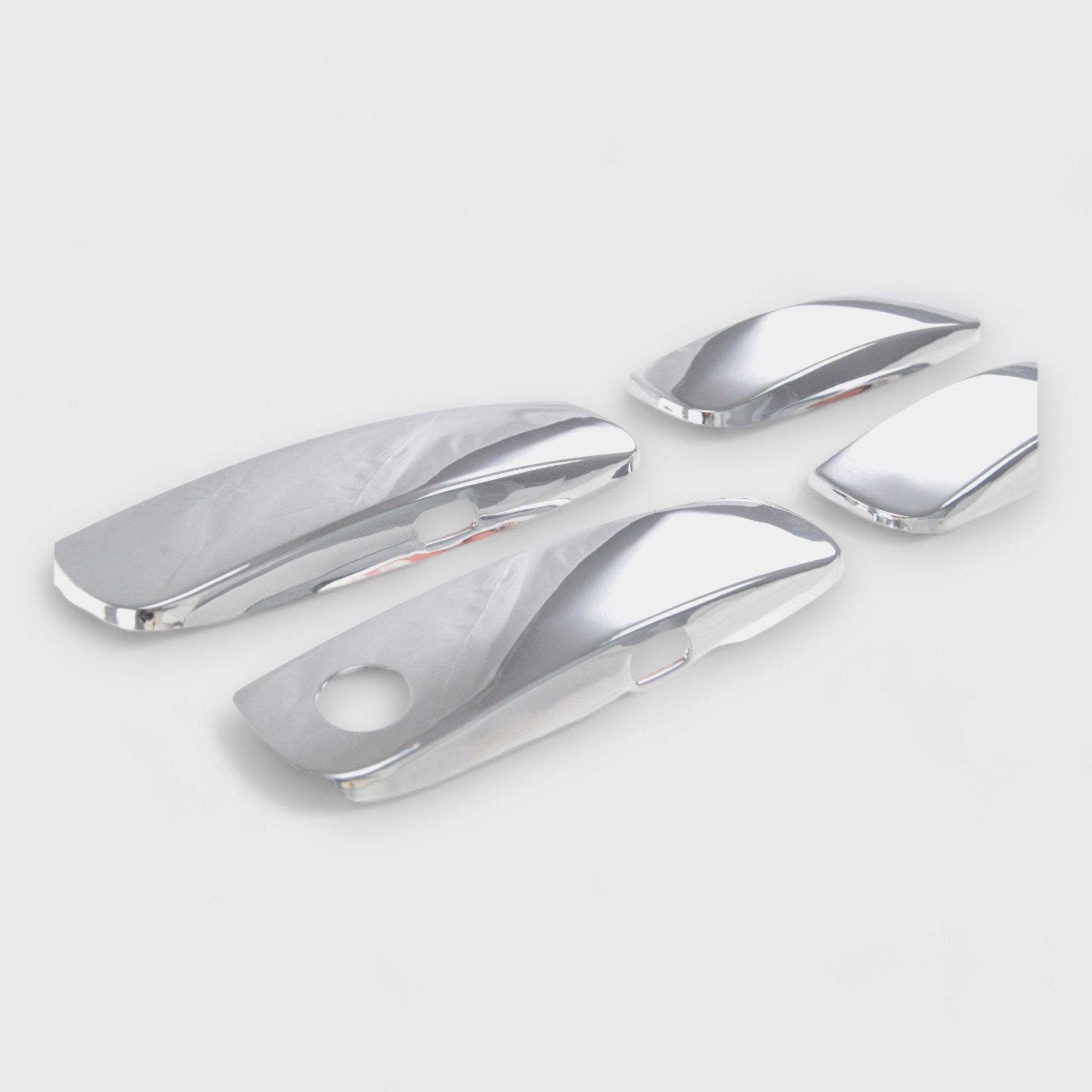 Smart Key Chrome Door Handle Cover - Anti-Theft & Scratch Protection for Cars (Model DH186) | Perfect for Vehicles, Trucks & SUVs