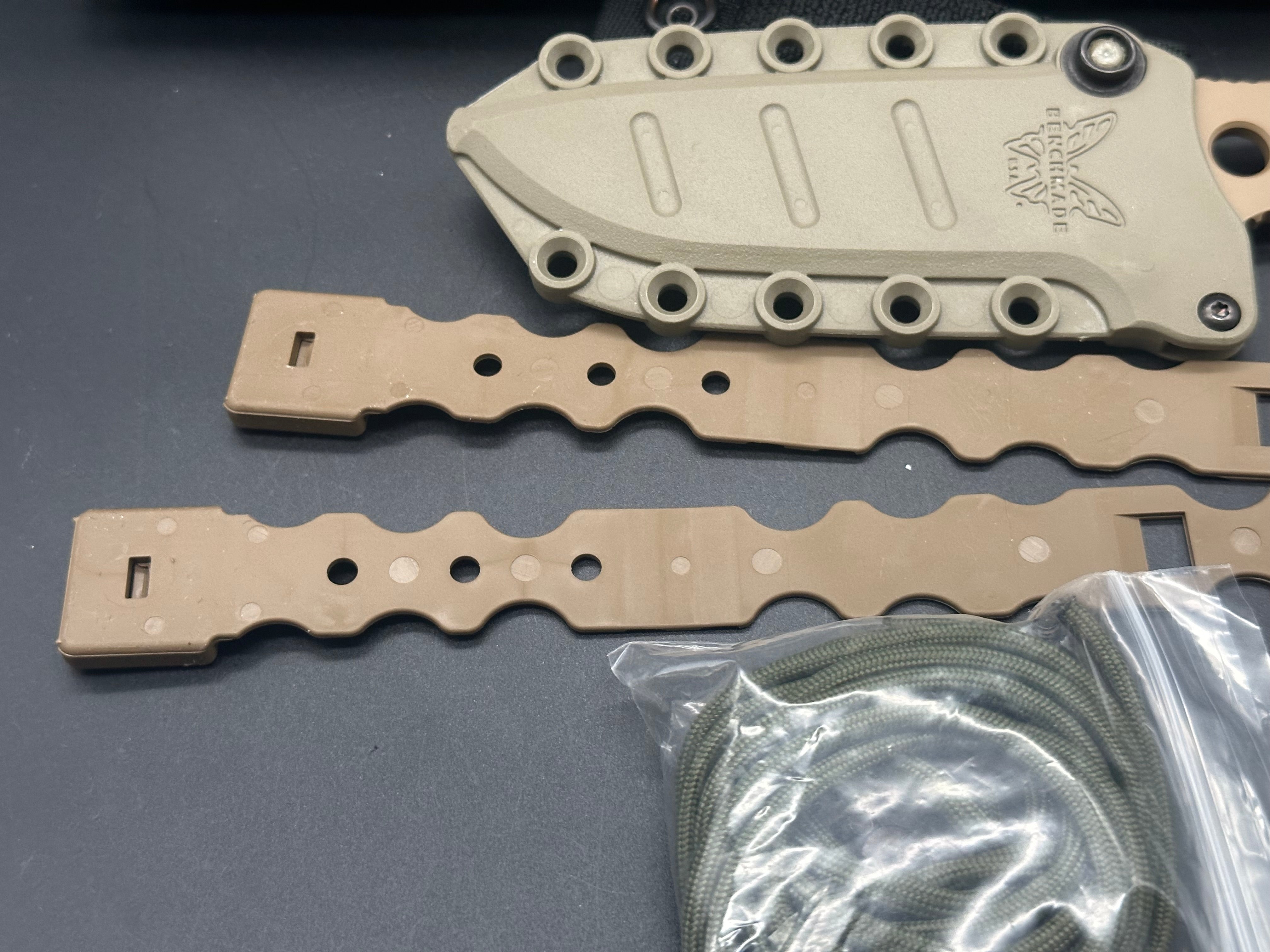 Benchmade 375FE Fixed Adamas Fixed Blade Knife - 4.2
