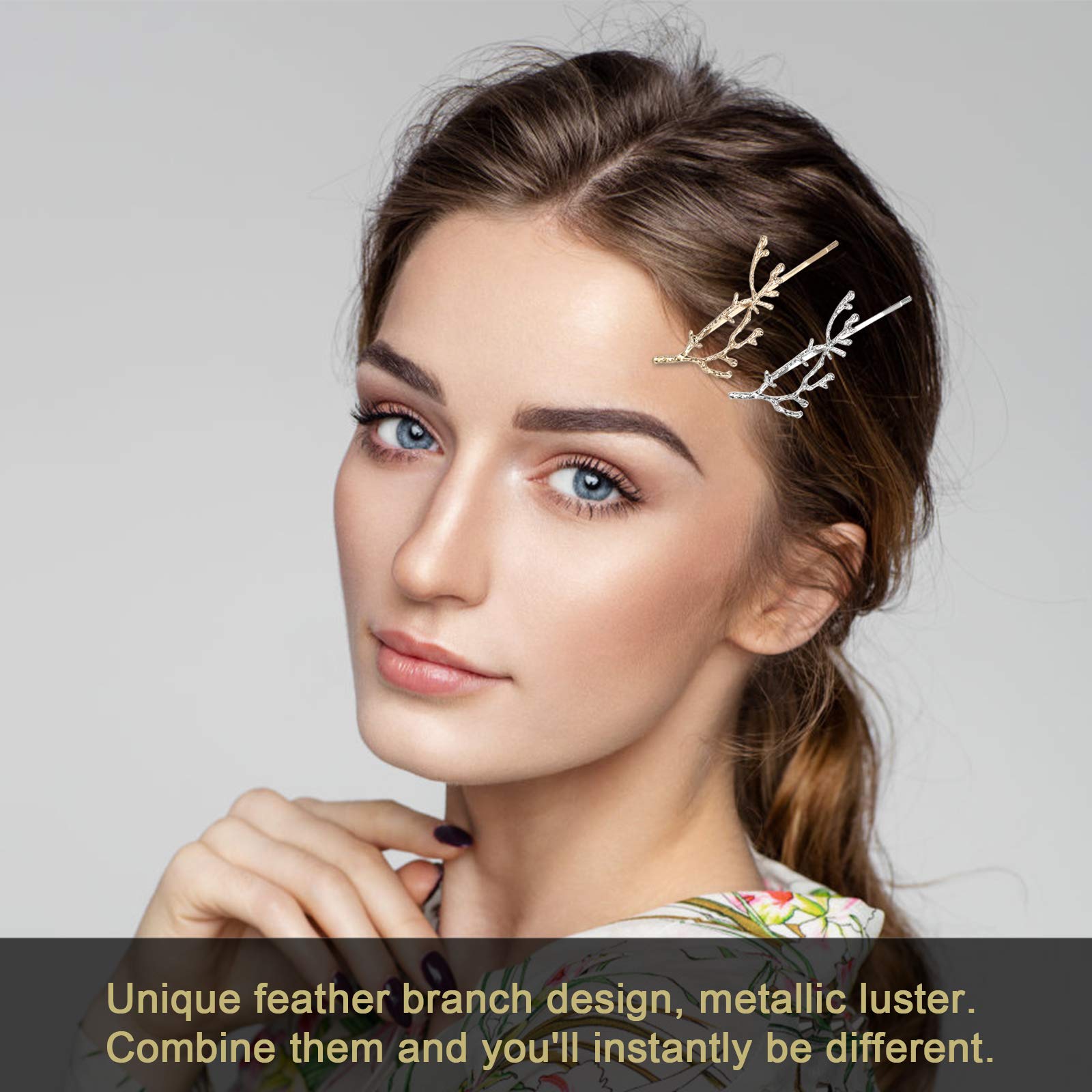 7 PCS Fashion Hair Clips Set - Metal Hair Barrettes for Women & Girls - Salon Styling, Hairdressing & Sectioning Hairpins - Perfect for Braiding, Updos & Everyday Hairstyles