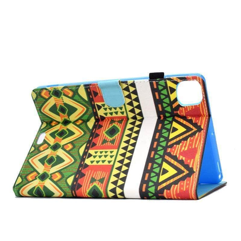 iPad Air 4 (2020) 10.9-inch Cartoon Color Leather Stand Case - Protective Cover with Kickstand for Work, Study & Entertainment