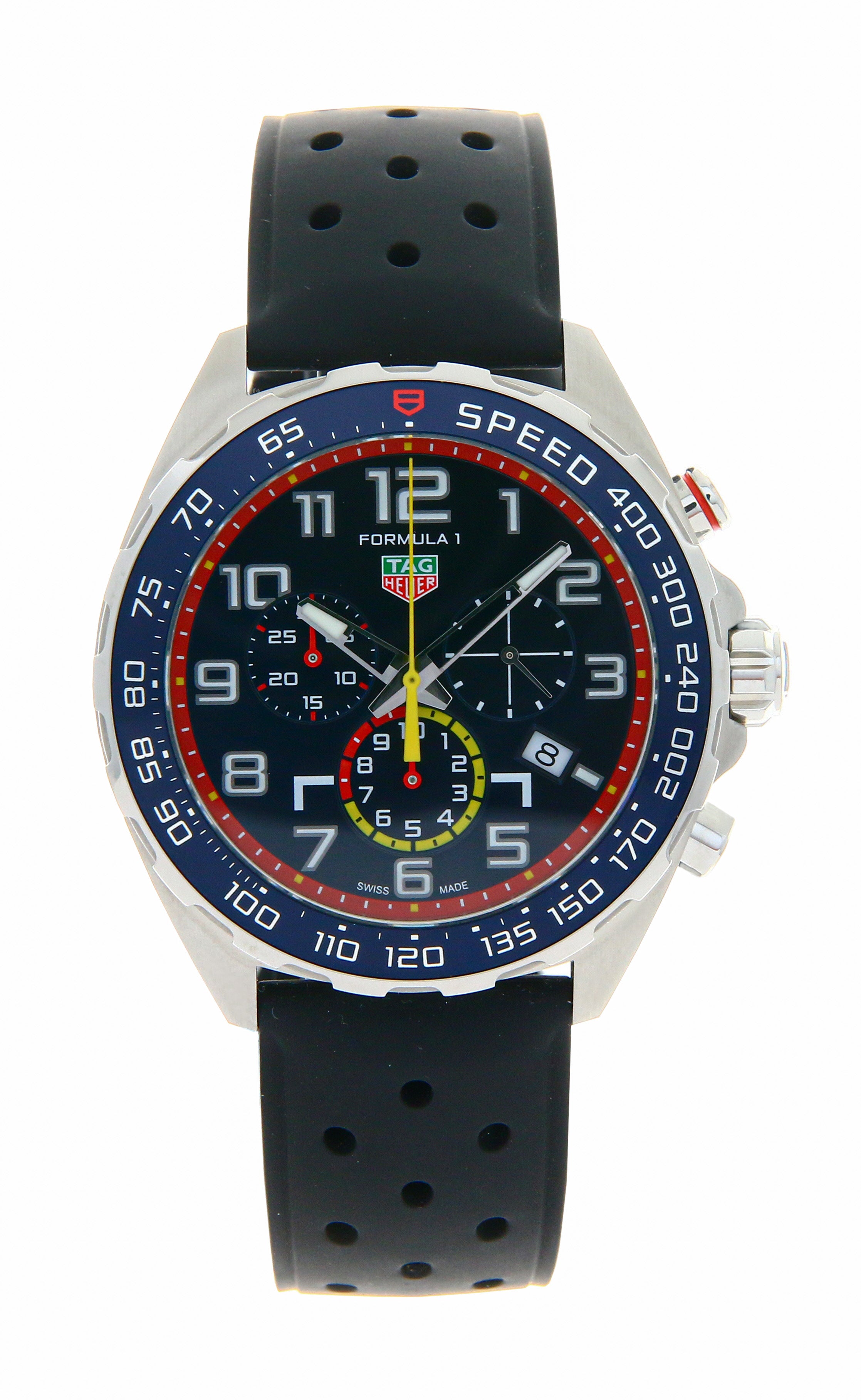 TAG Heuer Formula 1 Red Bull Racing Edition Men's Watch CAZ101AL.BA0843 - Stylish Chronograph with 24 Bezel Positions - Perfect for Motorsport Enthusiasts & Luxury Watch Collectors