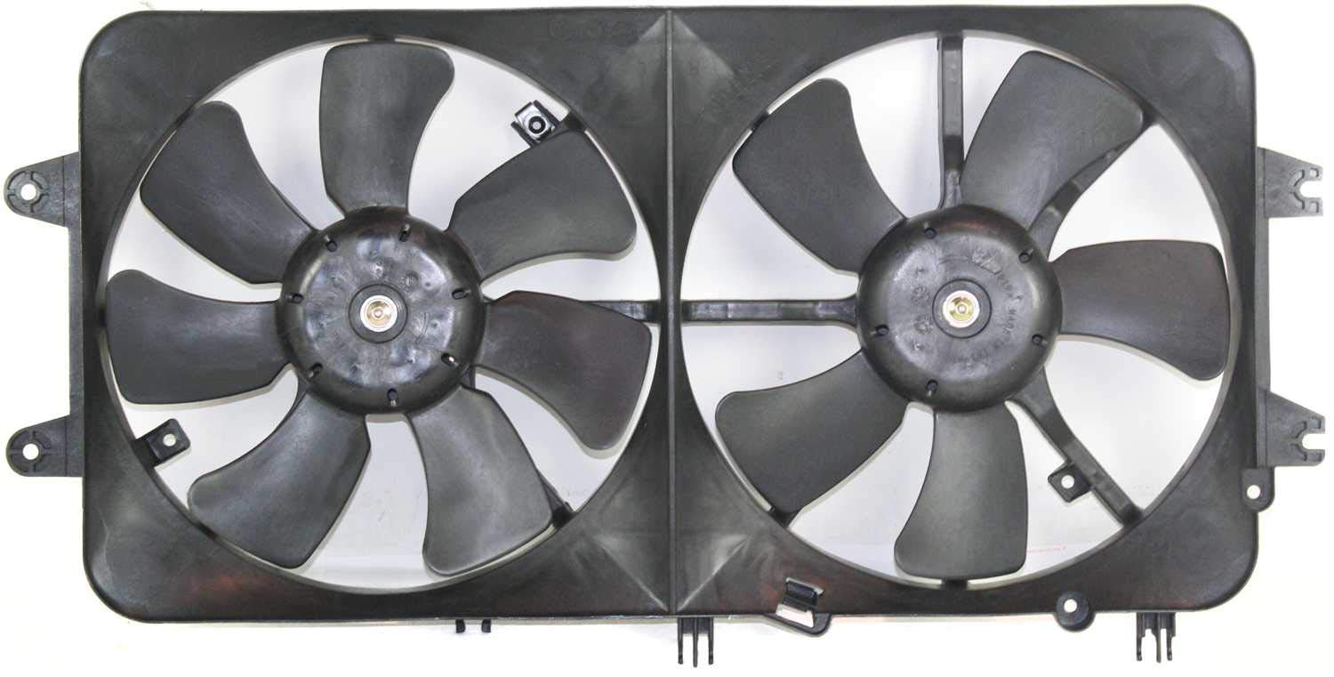 Evan Fischer Radiator Cooling Fan Replacement for 2000-2002 Mazda 626 - OEM Partslink MA3115114 - Perfect for Engine Overheating Prevention & Summer Driving