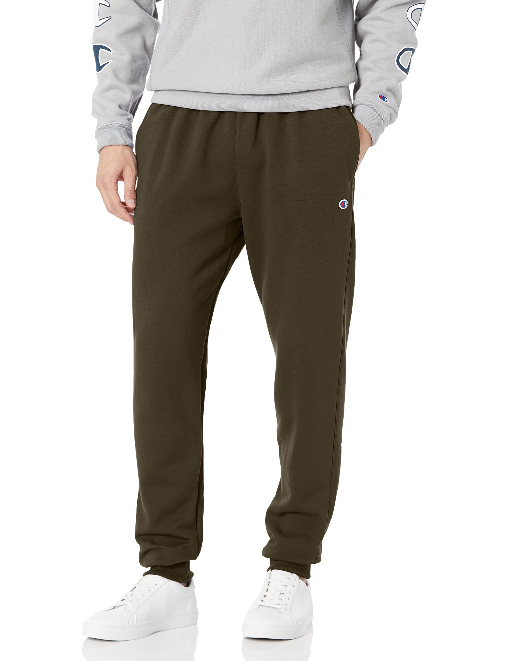 Champion Powerblend Fleece Joggers for Men - Comfortable Sweatpants in Regular & Big & Tall Sizes - Perfect for Gym, Lounge & Casual Wear