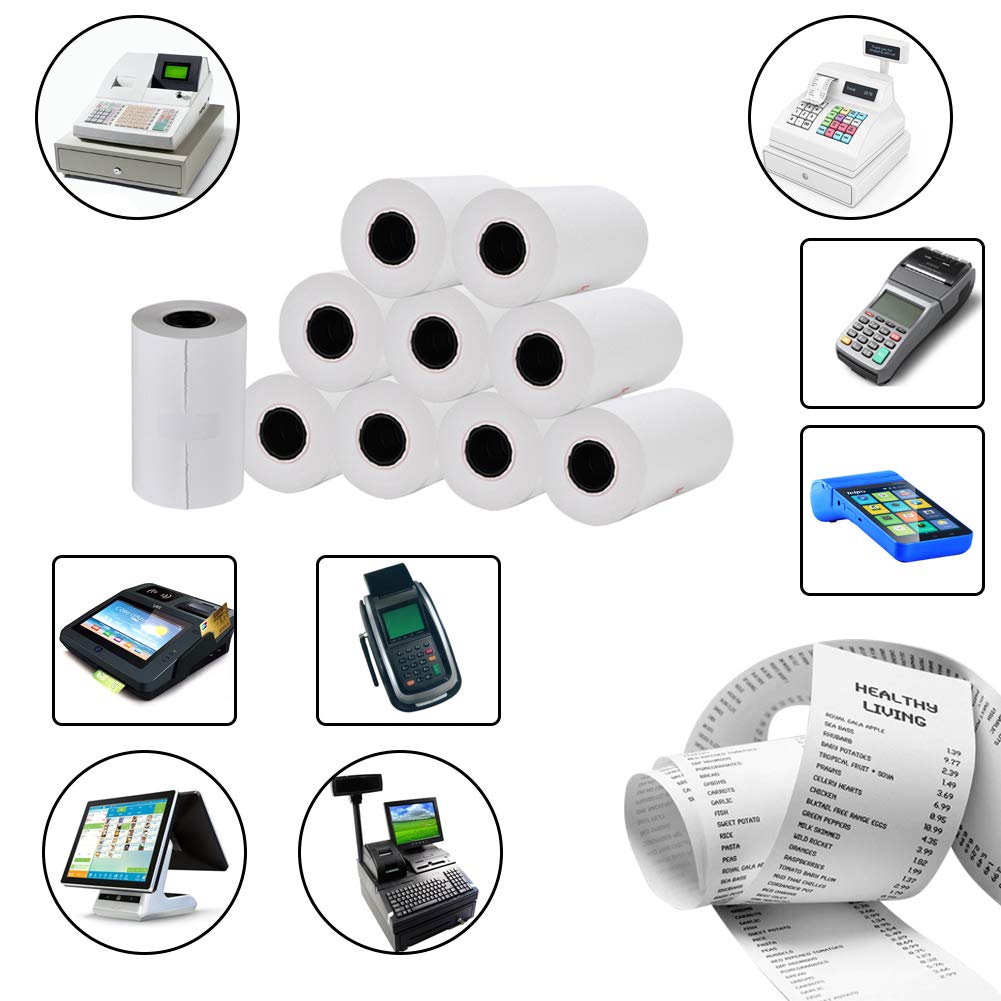 RyhamPaper 50 Rolls Thermal Receipt Paper 2 1/4