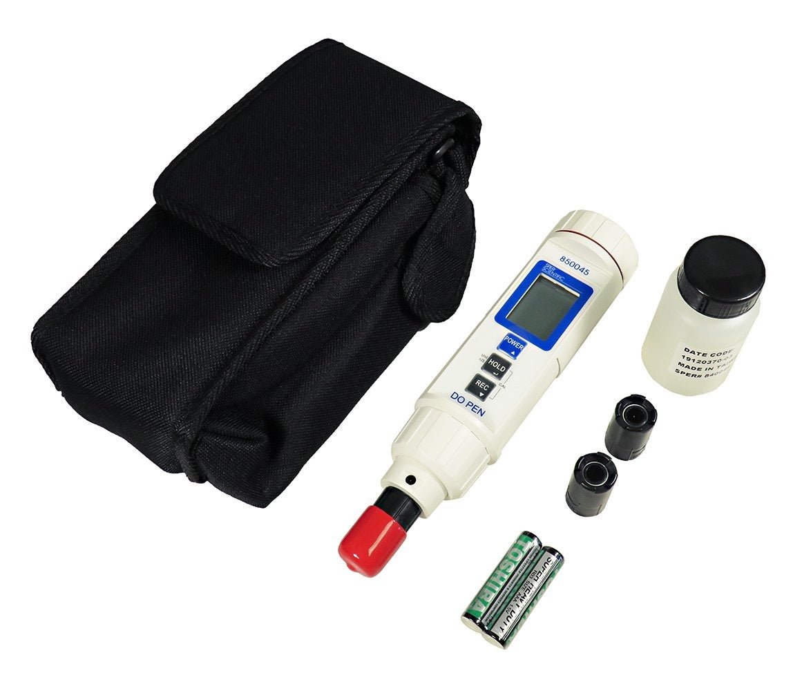 Waterproof Dissolved Oxygen Meter Pen - Portable DO Tester for Aquariums, Ponds & Hydroponics | Accurate Water Quality Testing for Fish Tanks, Swimming Pools & Labs
