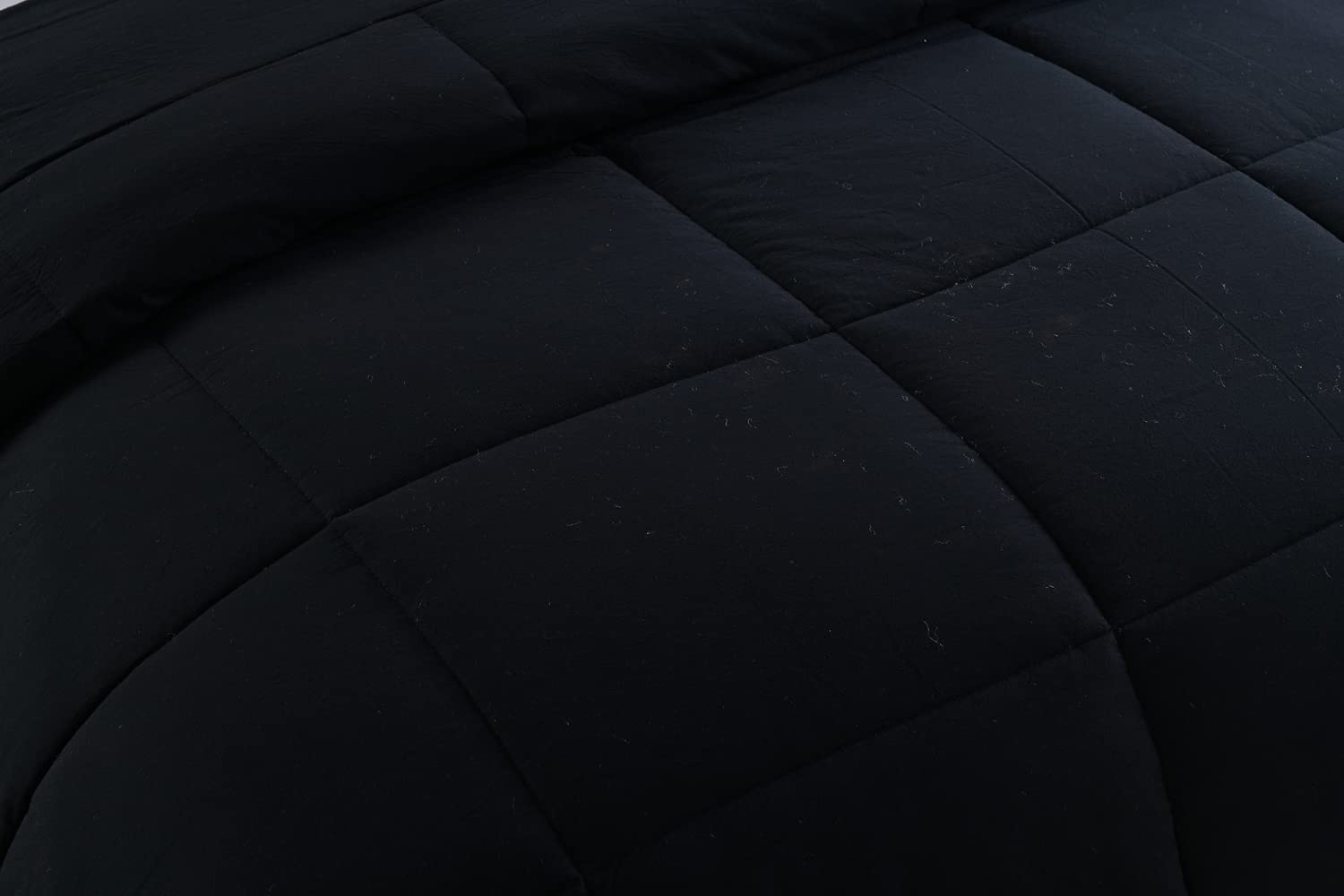 Premium Washed Cotton Comforter and Sham Set - Soft, Breathable & Wrinkle-Resistant Bedding for Cozy Nights - Perfect for Master Bedrooms, Guest Rooms & Dorm Decor