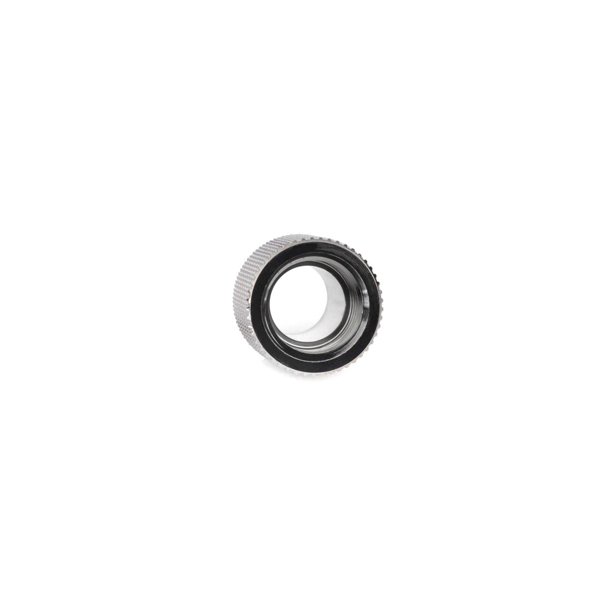 Bitspower 15mm Extender Fitting - Black Sparkle Finish for Custom Water Cooling Loops & PC Builds