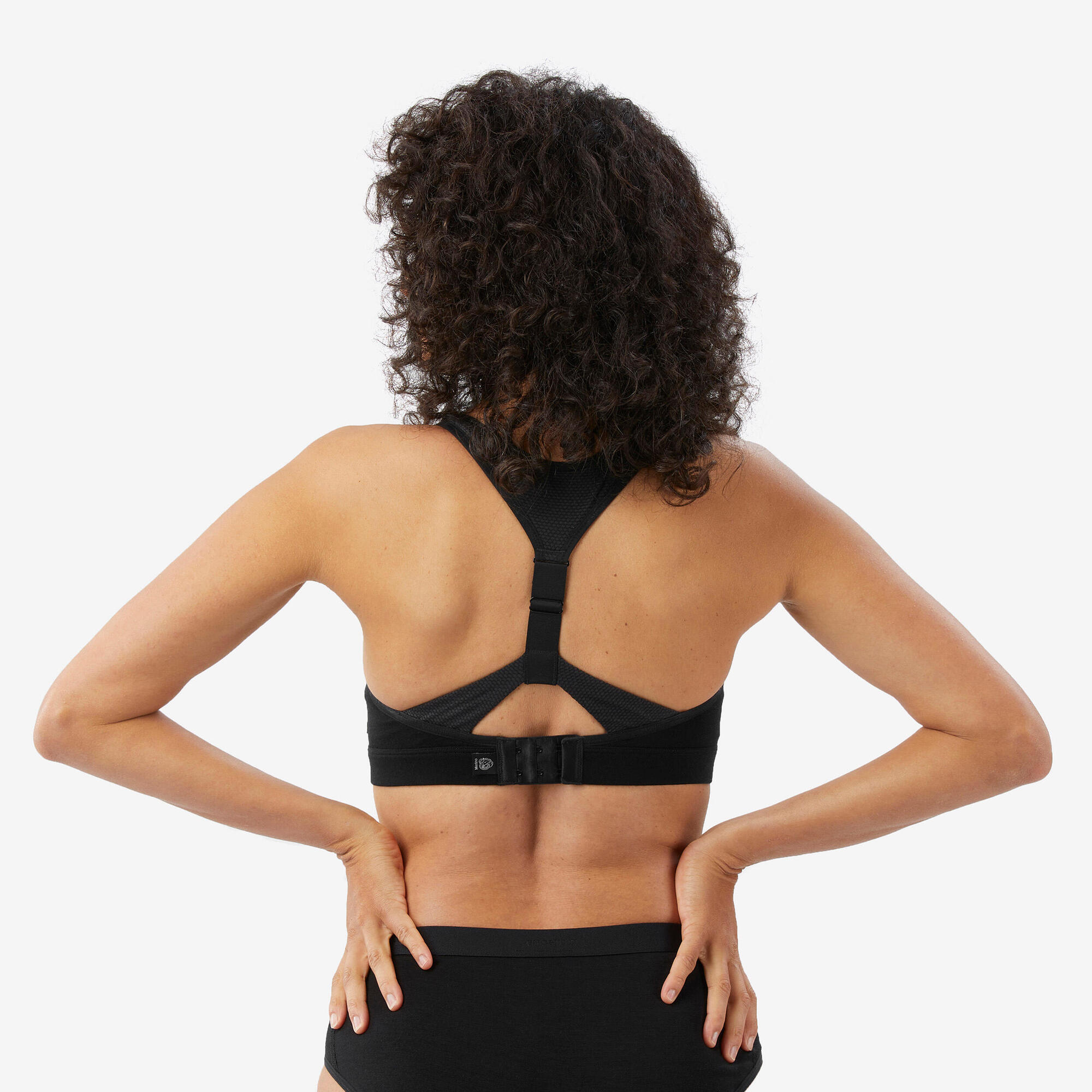 Simond Trek 500 Merino Wool Bra for Women - Ultra Soft Breathable Base Layer for Hiking, Running & Outdoor Activities