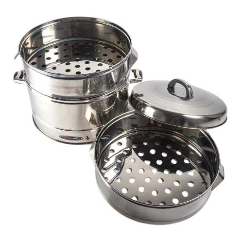 Crown SW 80 Electric Steamer - Professional Food Steamer for Healthy Cooking | Perfect for Vegetables, Dumplings & Seafood | Commercial & Home Kitchen Use