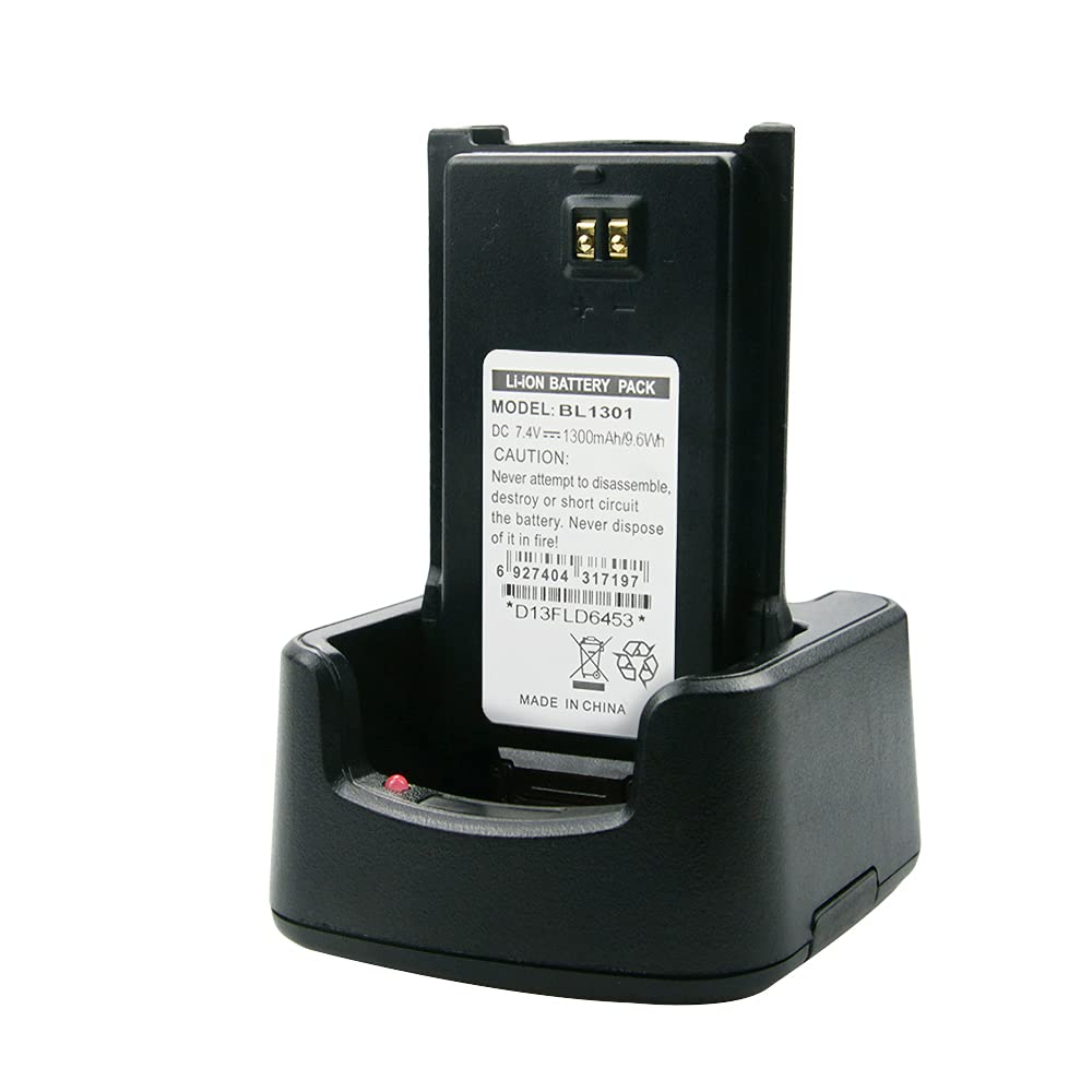 HYTERA HYT BL1719 TC-510 TC-585 TC-500S Walkie Talkie Charger - 2 Way Radio Battery Charger for Outdoor Adventures, Construction Sites & Emergency Communication