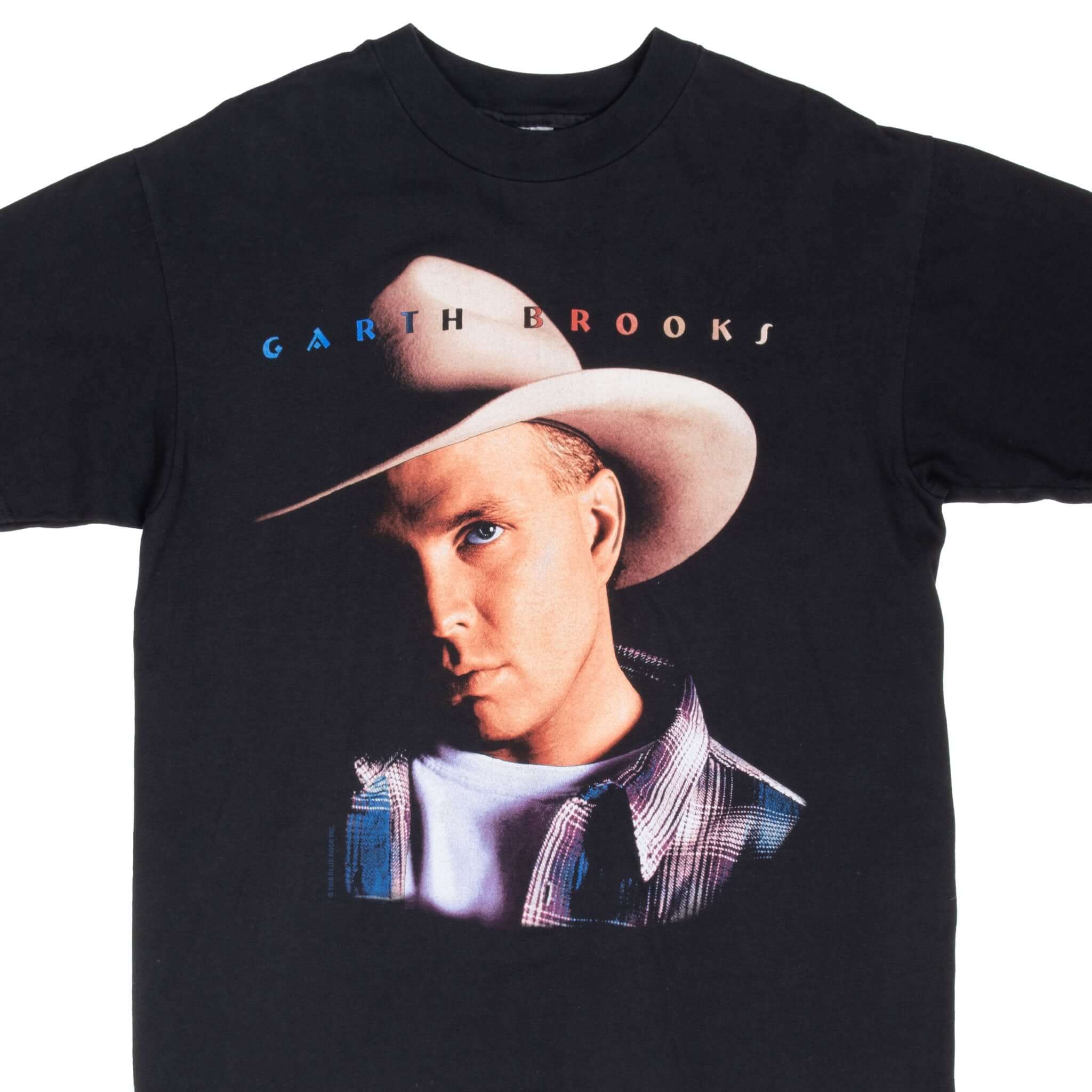 Vintage Garth Brooks 1998 Concert Tour T-Shirt - Large Size - Classic Country Music Merchandise for Fans & Collectors - Perfect for Concerts, Parties & Retro Fashion