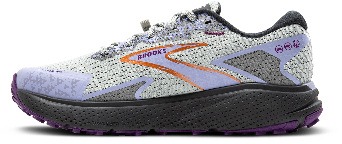 Women's Nike Divide 5 Running Shoes - Mercury/Ebony/Sweet Lavender Colorway | Lightweight Cushioned Sneakers for Jogging, Gym Workouts & Everyday Wear