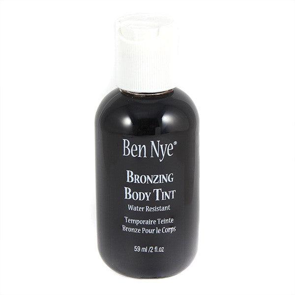 Ben Nye Bronzing Body Tint - Professional Water-Resistant Liquid Bronzer for Face & Body - Perfect for Stage Makeup, Cosplay & Sun-Kissed Summer Glow