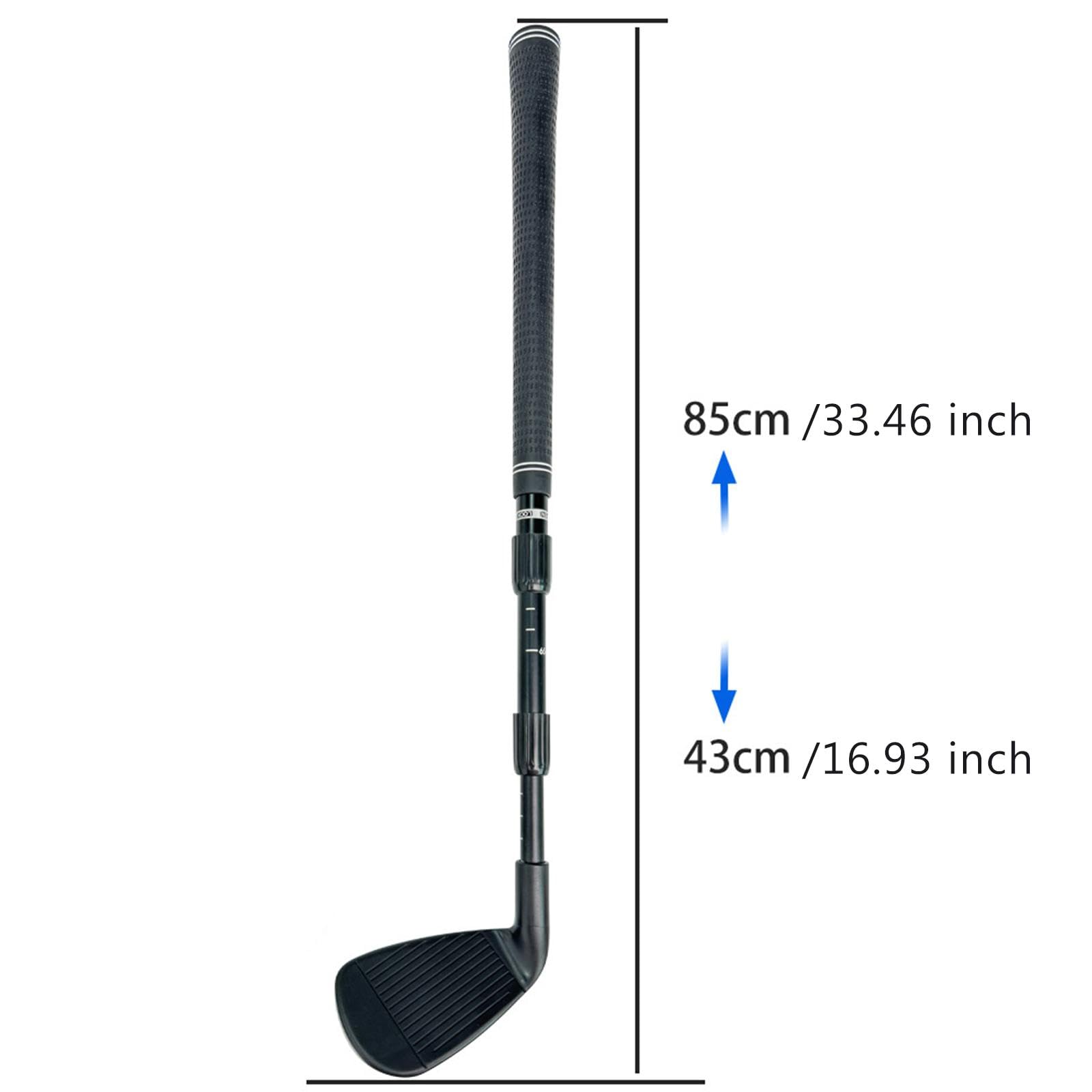 Premium Golf Chipper Club - Professional Golf Wedge for Chipping & Short Game Training | Perfect for Practice, Backyard & Course Play | Black Finish