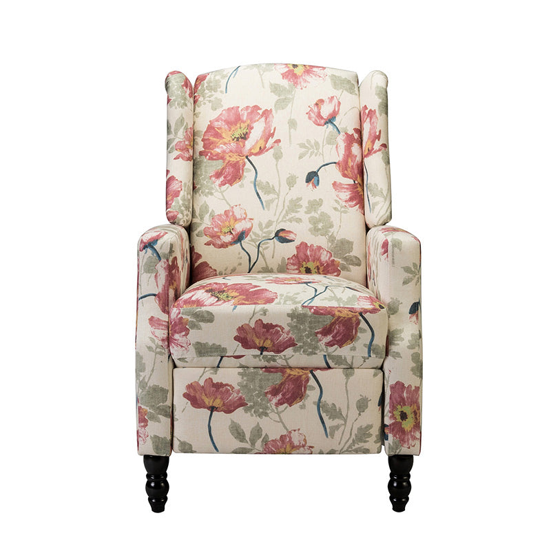 Lilith Upholstered Recliner Chair - Adjustable Backrest & Footrest, Ergonomic Living Room Reclining Chair for Relaxing, Reading & Watching TV