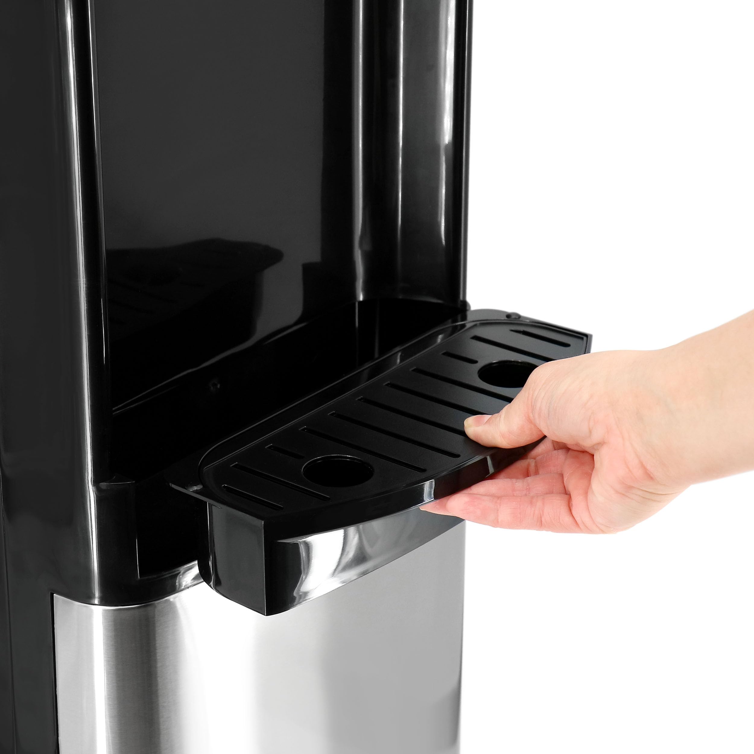 MegaChef Top Loading Hot and Cold Water Dispenser - Instant Hot & Cold Water for Home, Office, Kitchen | Perfect for Coffee, Tea, Cooking & Hydration