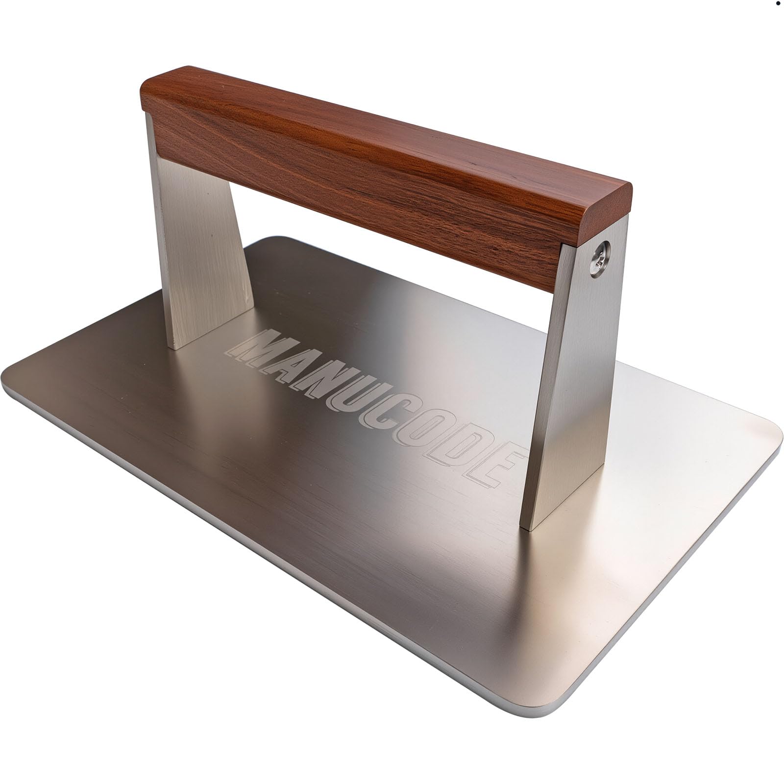 3LB Heavy Stainless Steel Bacon Press - Flat Top Grill & Griddle Accessories for Searing Smash Burgers, Steaks & Sandwiches - 9.25