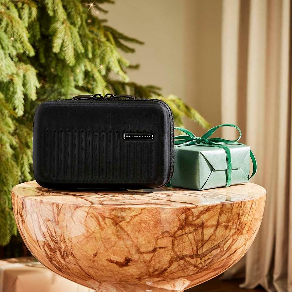 Briggs & Riley Premium Small Amenities Kit for Travel - Compact Toiletry Bag with Essential Travel Accessories | Perfect for Carry-On, Business Trips & Weekend Getaways