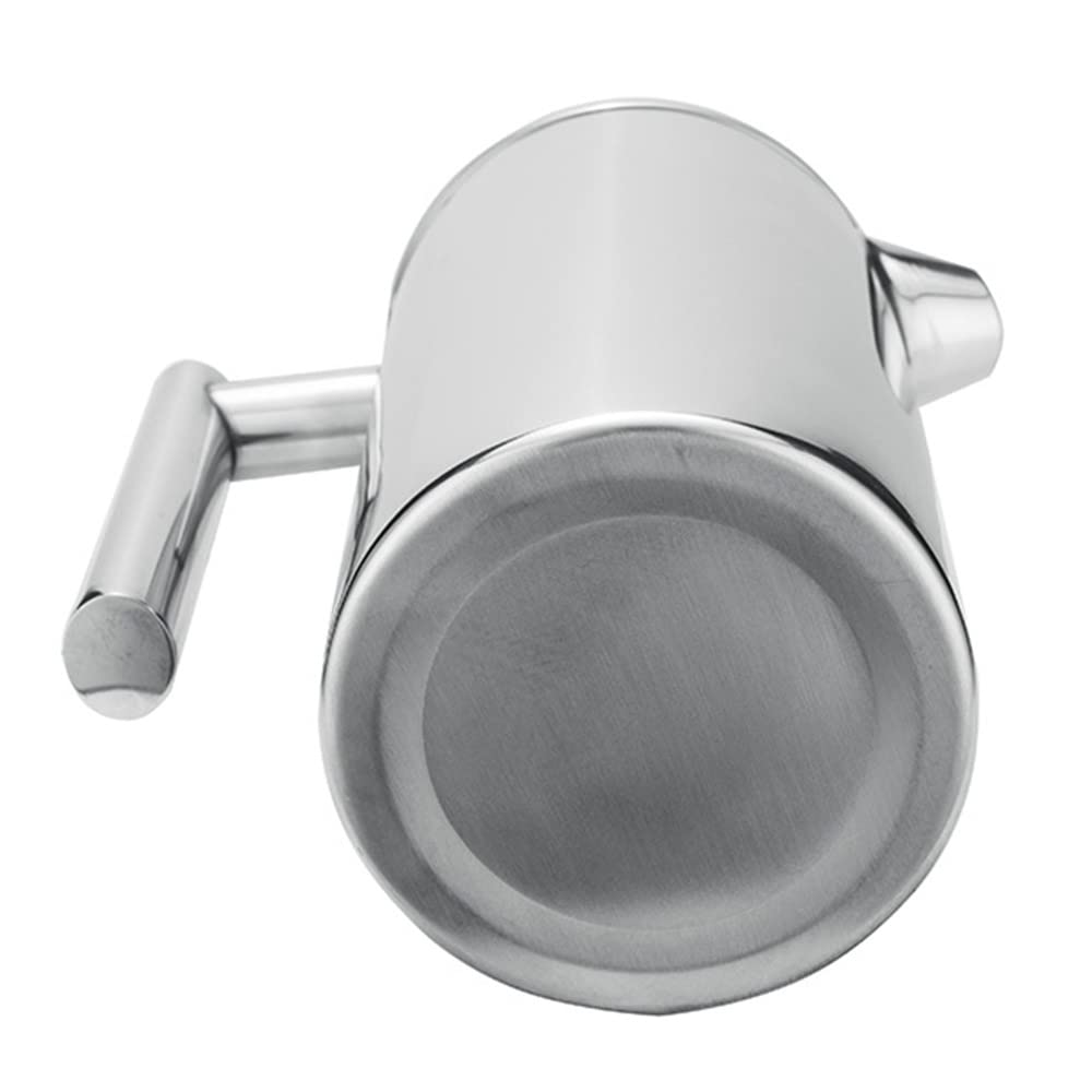 Premium French Press Coffee Maker - 304 Stainless Steel Thermal Coffee & Tea Press with 3 Filters (800ml) - Anti-Scald Handle & Rust-Proof Design - Ideal for Home, Office, Camping & Gifts