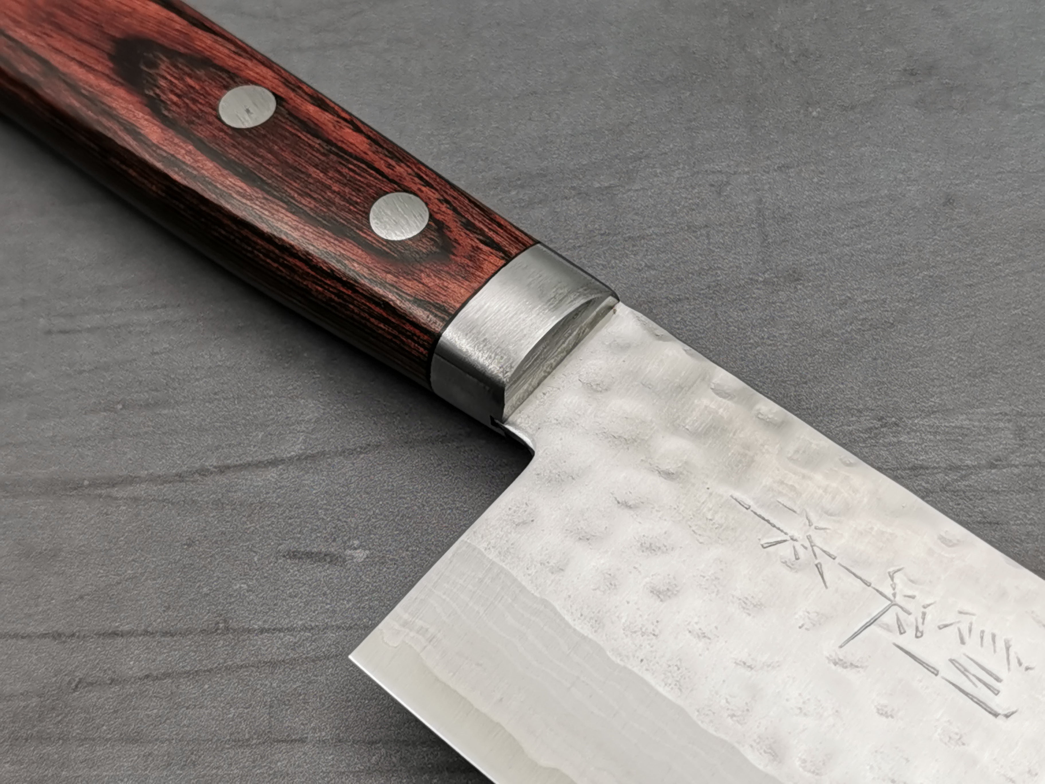 Masutani Hamono V10 Nakiri Knife - High Carbon Steel Japanese Vegetable Knife for Professional Chefs & Home Cooking - Perfect for Slicing, Dicing & Chopping Vegetables