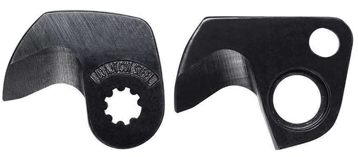 Milwaukee 48-44-0410 Replacement Cable Cutter Blades - 2pc Set for 600 MCM Wires | Heavy-Duty Electrical Tool Accessories for Professional Electricians & Industrial Use