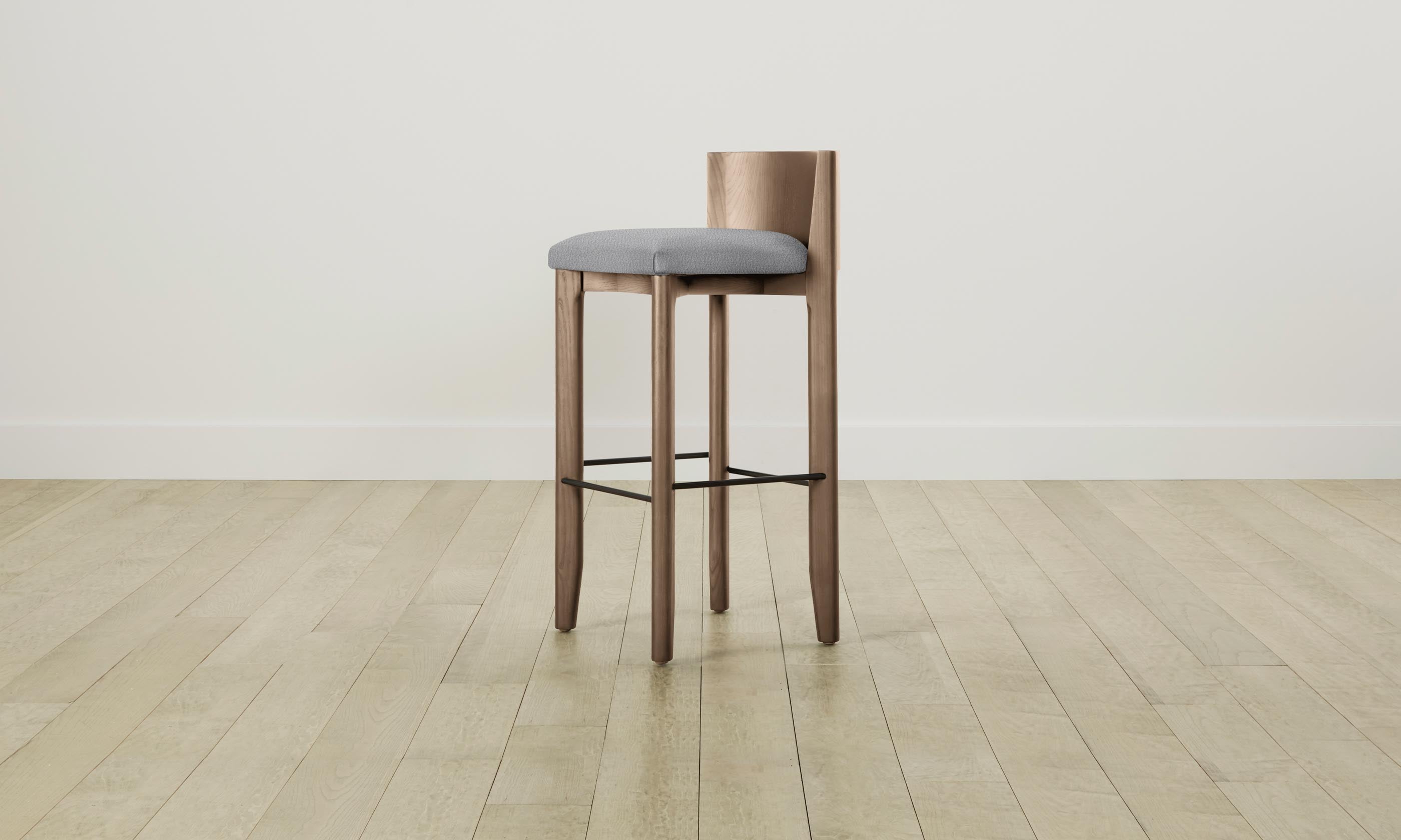 The Delancey Bar & Counter Stool - Italian Bouclé Waterfall Design - Modern Kitchen & Dining Room Furniture for Home Bar, Breakfast Nook & Lounge Areas