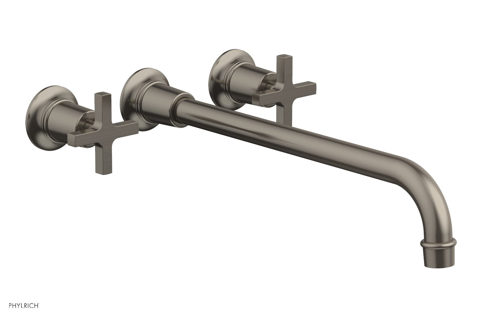 HEX MODERN Wall Mounted Lavatory Faucet Set with 14