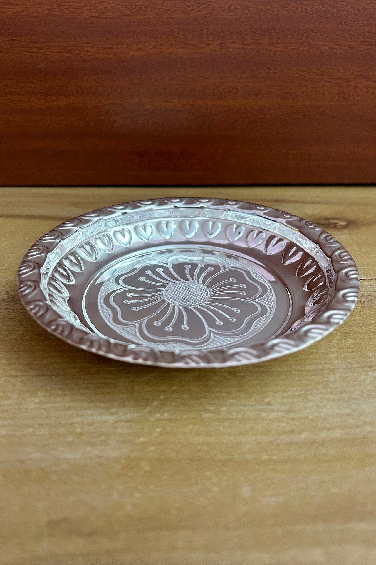 925 Sterling Silver 5.5 Inch Decorative Plate - Elegant Floral Design 37 - Perfect for Home Decor, Wedding Gifts & Table Centerpieces