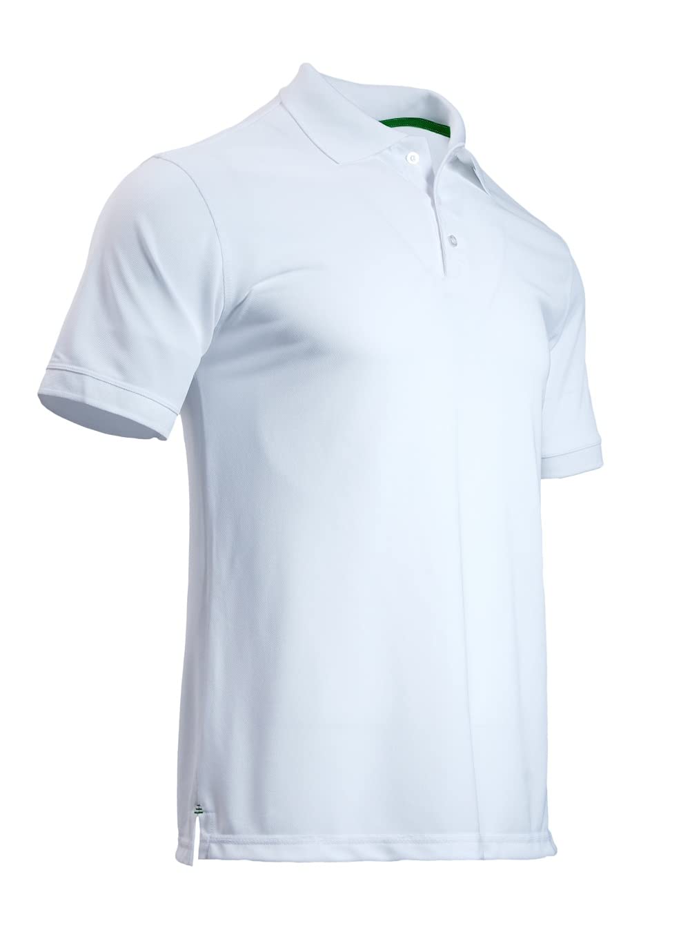Facitisu Men's Performance Polo Shirts - Moisture Wicking Active Short Sleeve Shirt for Workout, Golf & Tennis - Breathable Quick-Dry Sport Shirt for Gym, Running & Outdoor Activities