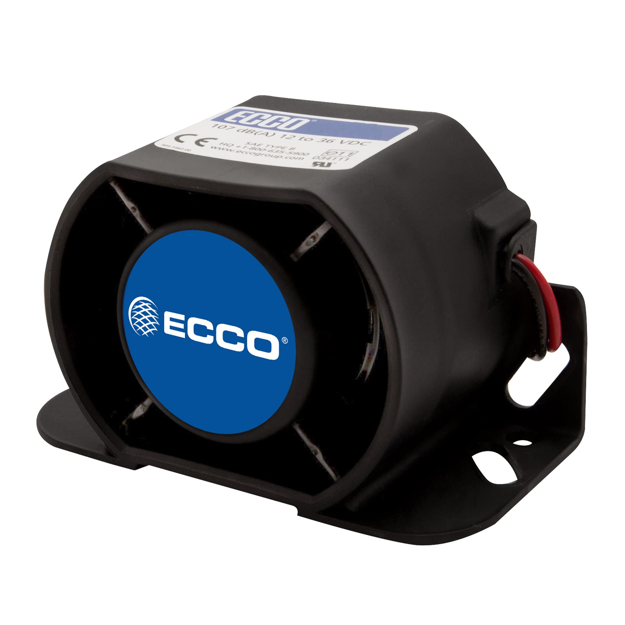 Ecco 630N Back-Up Alarm - Heavy Duty Truck & Equipment Reverse Beeper - OSHA Compliant Safety Alert System for Construction Sites, Warehouses & Parking Lots