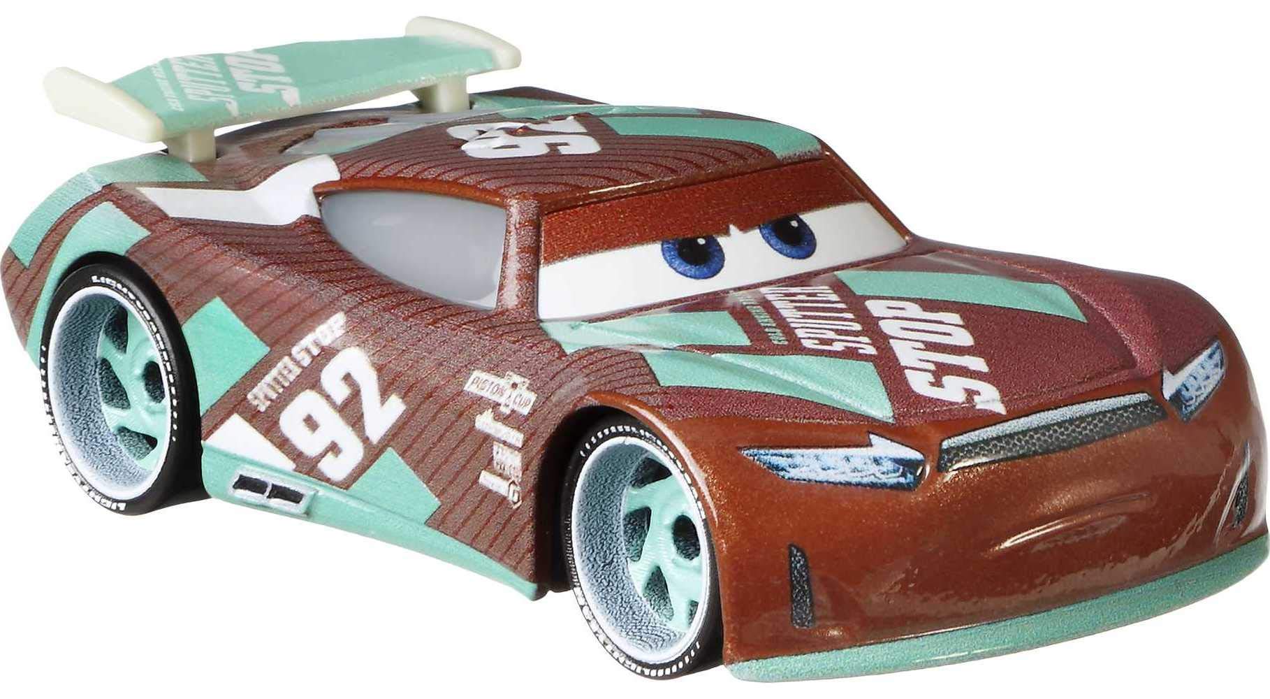 Disney Cars Sheldon Shifter Toy - Miniature Collectible Race Car from Cars Movie - Multicolor Die-Cast Vehicle for Kids Ages 3+ - Perfect for Playtime, Birthday Gifts & Disney Collections