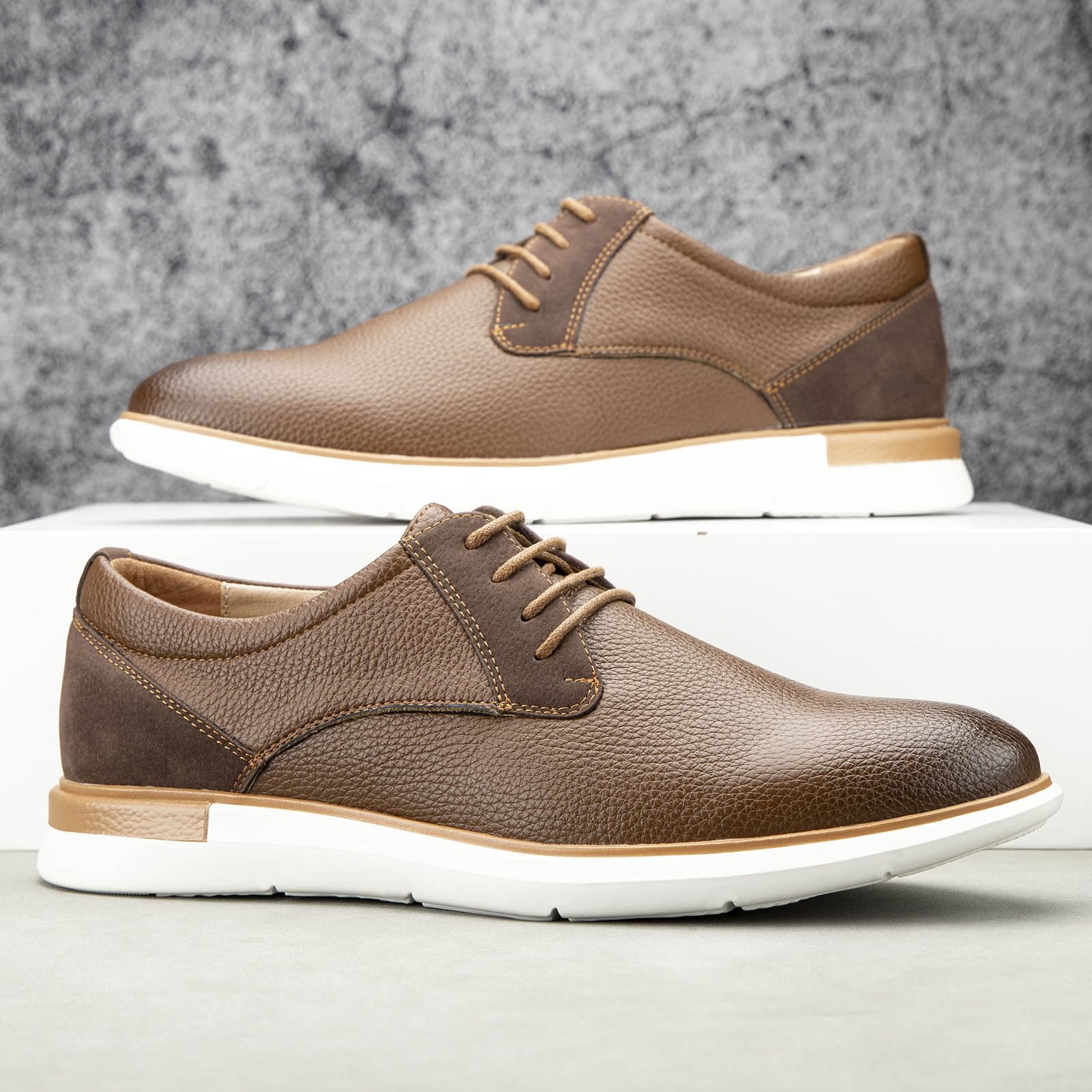 Meijiana Men's Oxford Shoes - Stylish Lightweight Casual & Business Dress Shoes for Men | Perfect for Office, Formal Events & Everyday Wear