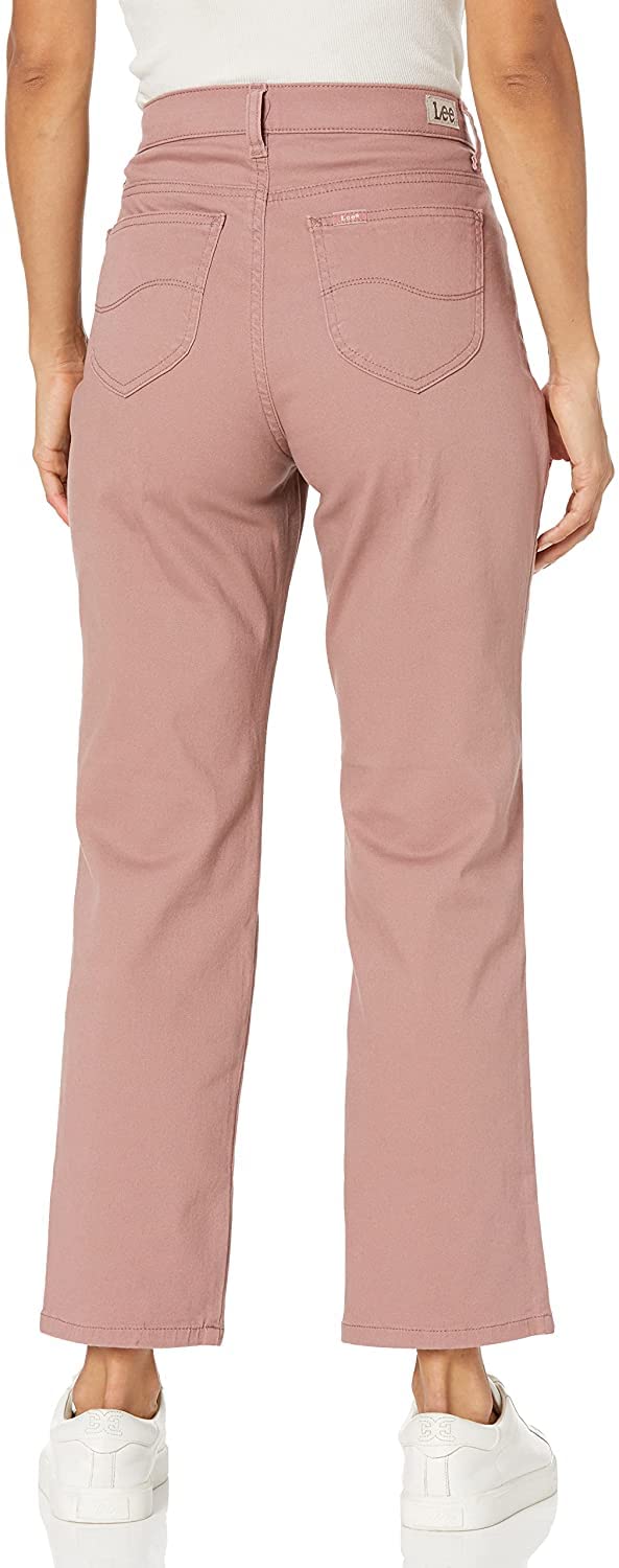 Lee Women's Relaxed Fit Straight Leg Jean - Comfortable & Stylish Denim Pants for Casual Wear, Work & Everyday Outfits