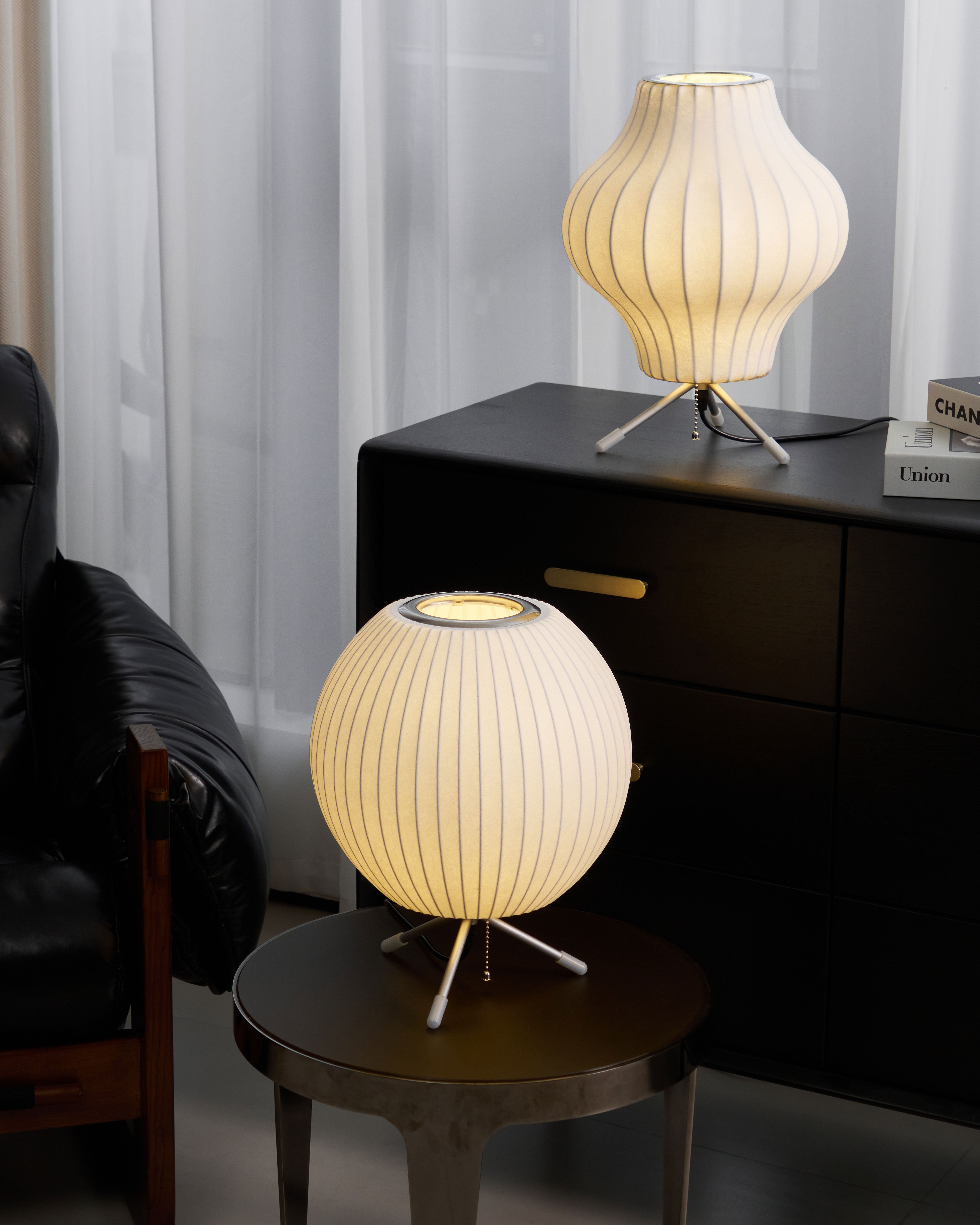 Nelson Tripod Table Lamp - Modern Adjustable Desk Light for Home Office, Bedroom & Living Room - Stylish Reading Lamp with 3-Leg Base